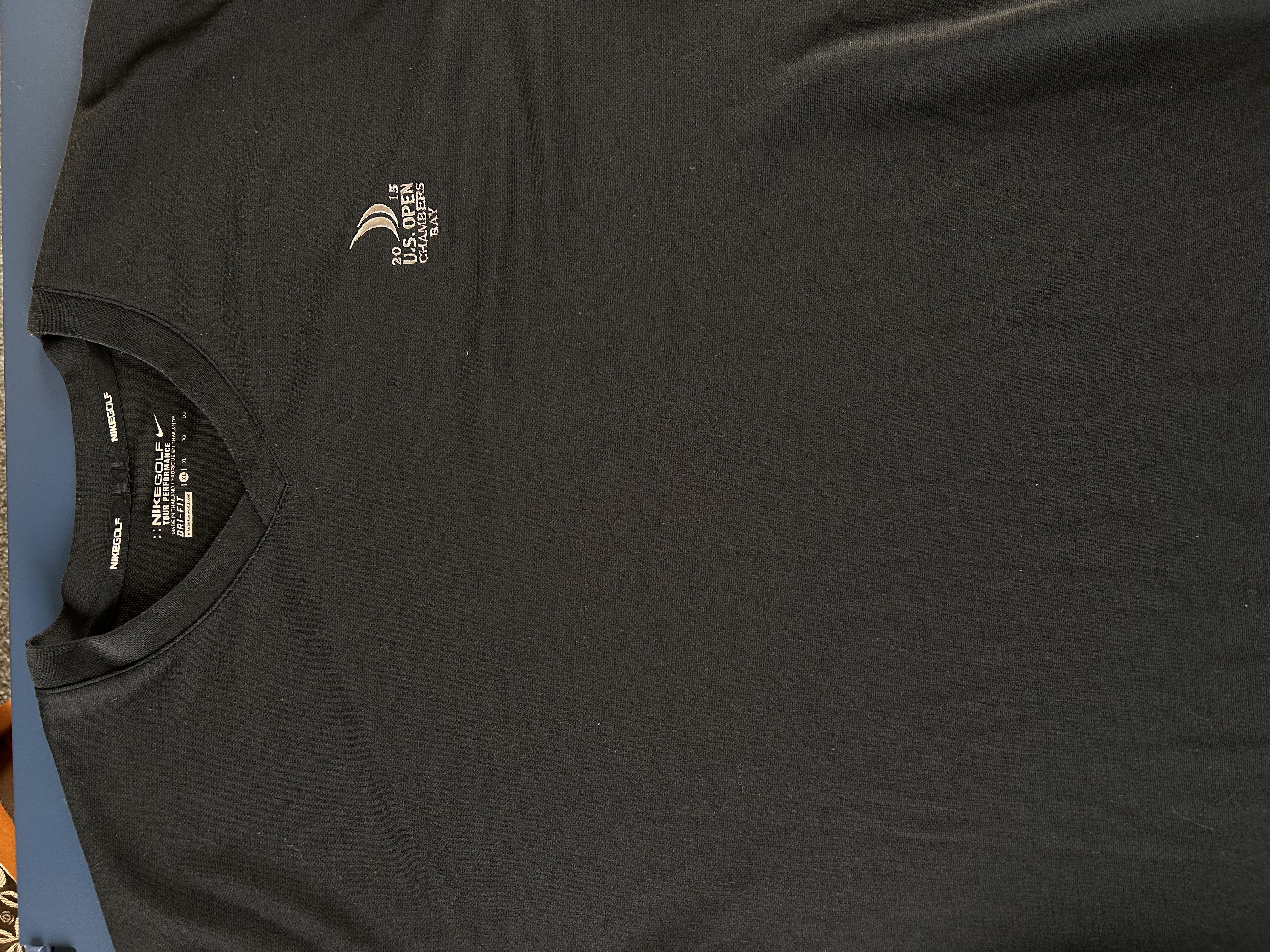 long sleeved nike US Open '15 Chambers Bay top (XL)