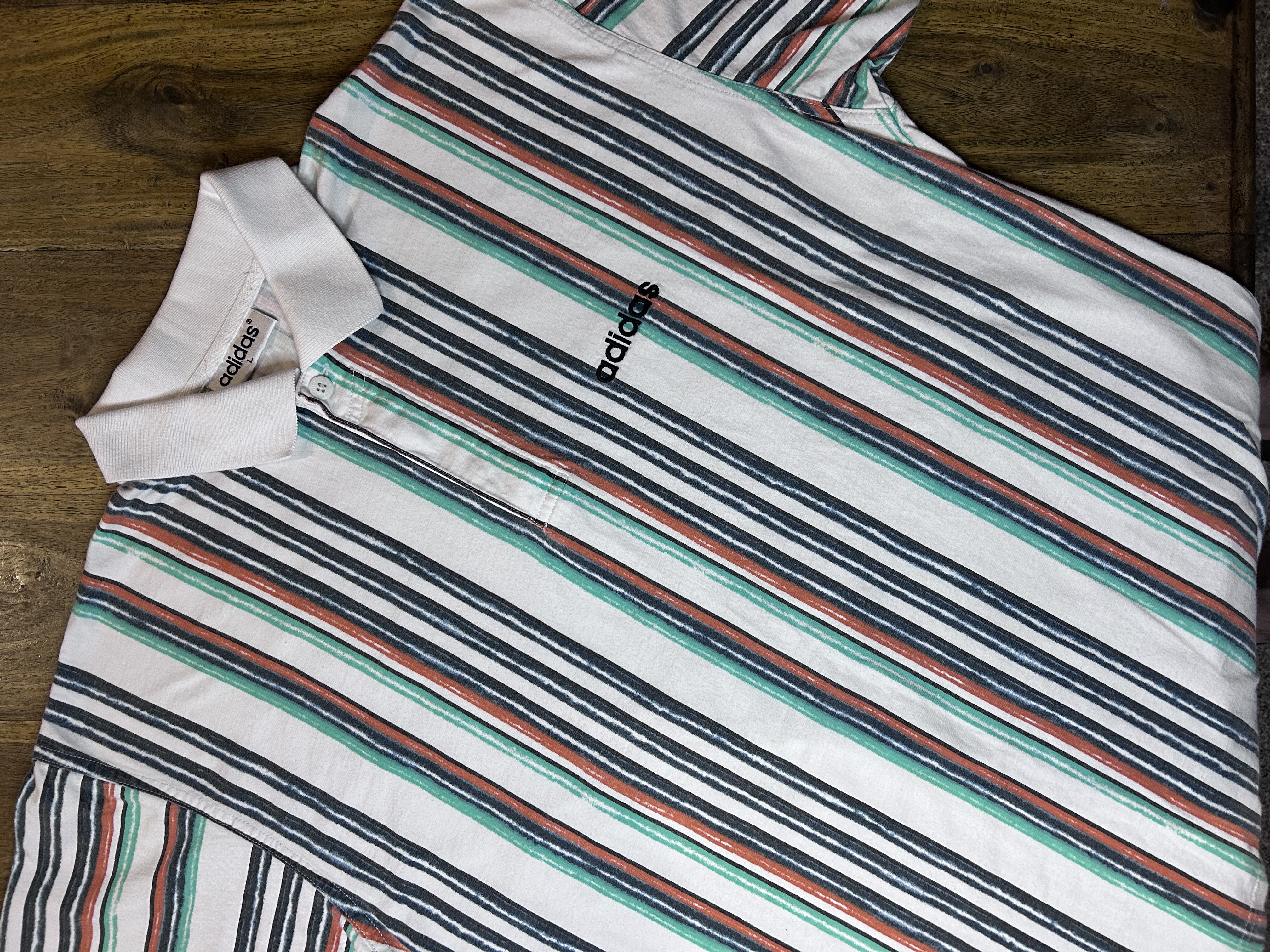 vintage 90s adidas polo (L) 