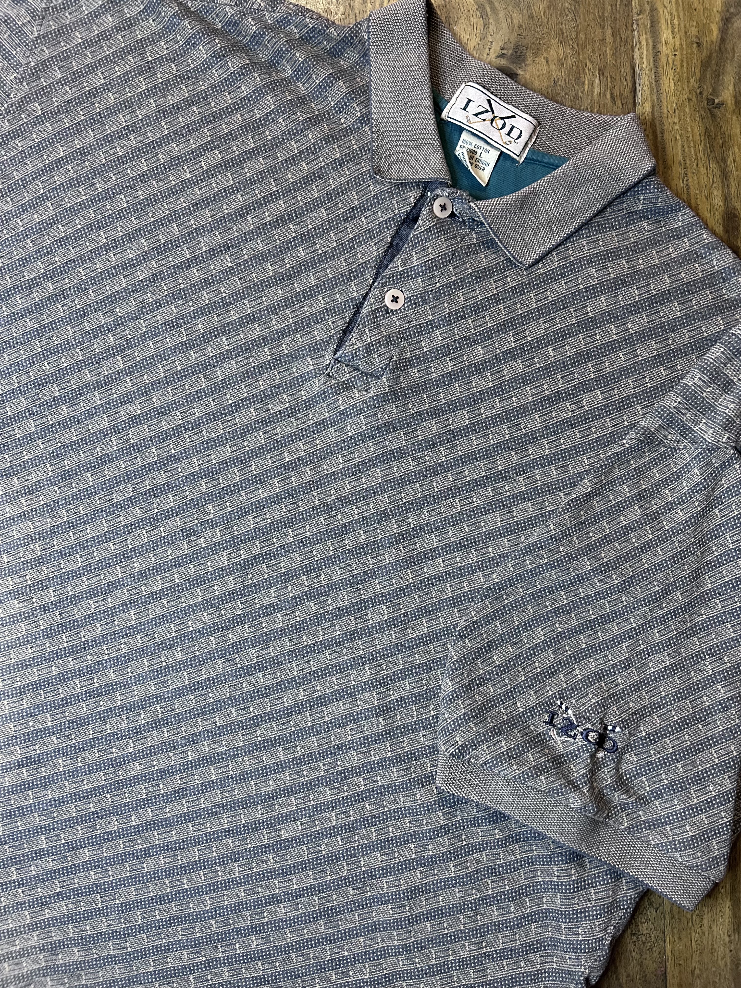 vintage 90s IZOD polo (L)