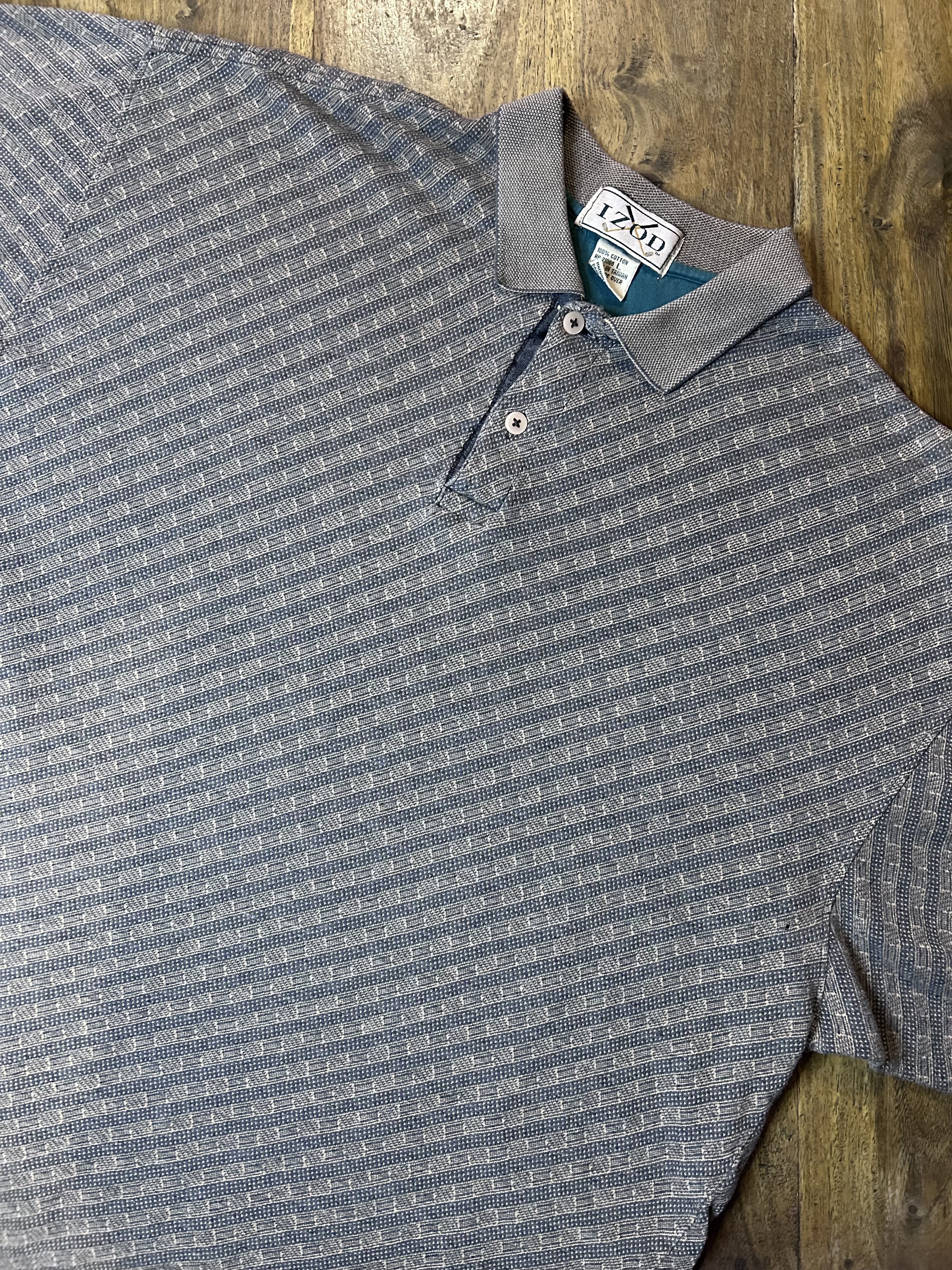 vintage 90s IZOD polo (L)