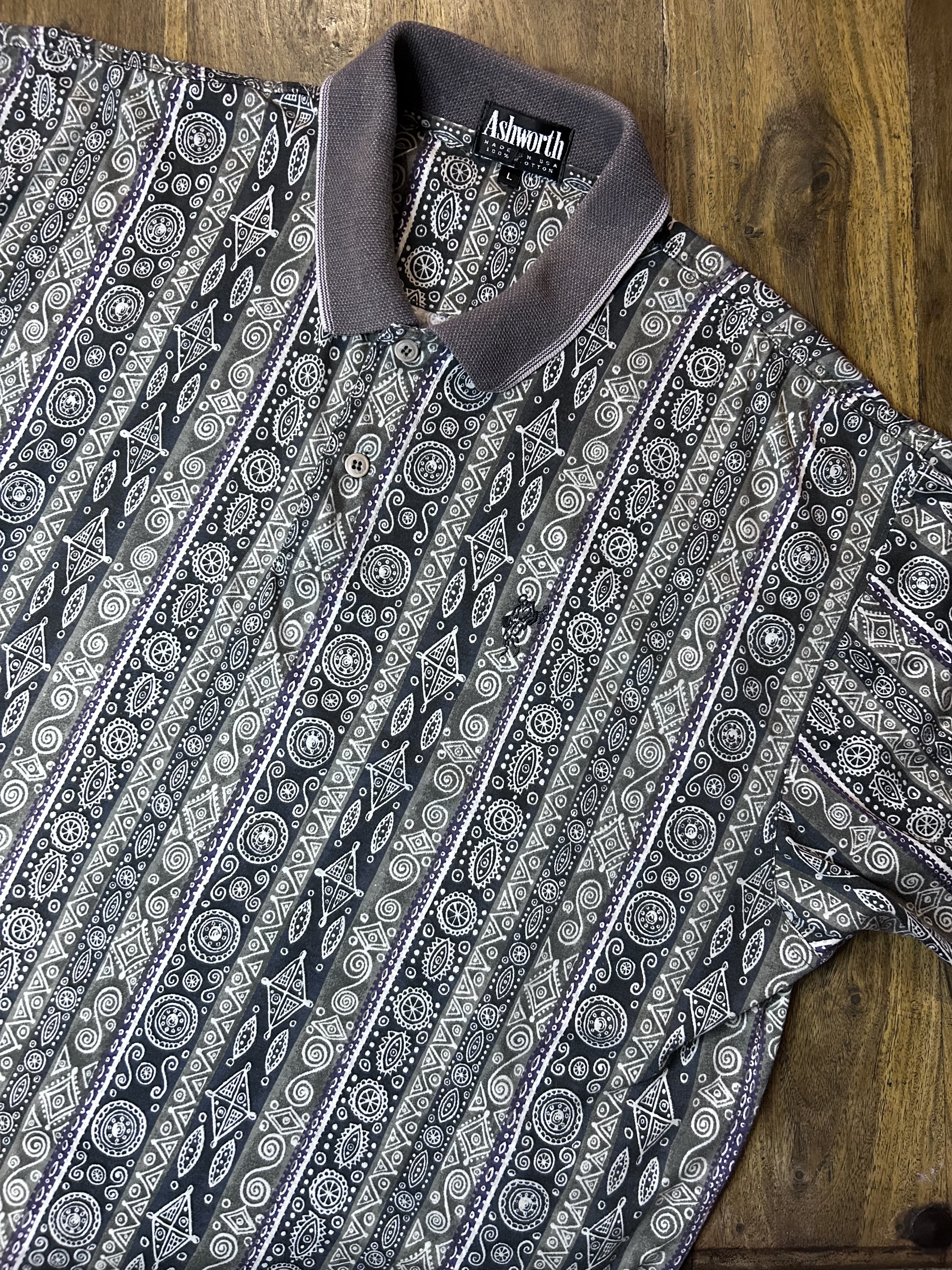 amazing 90s ashworth polo (boxy fit L)