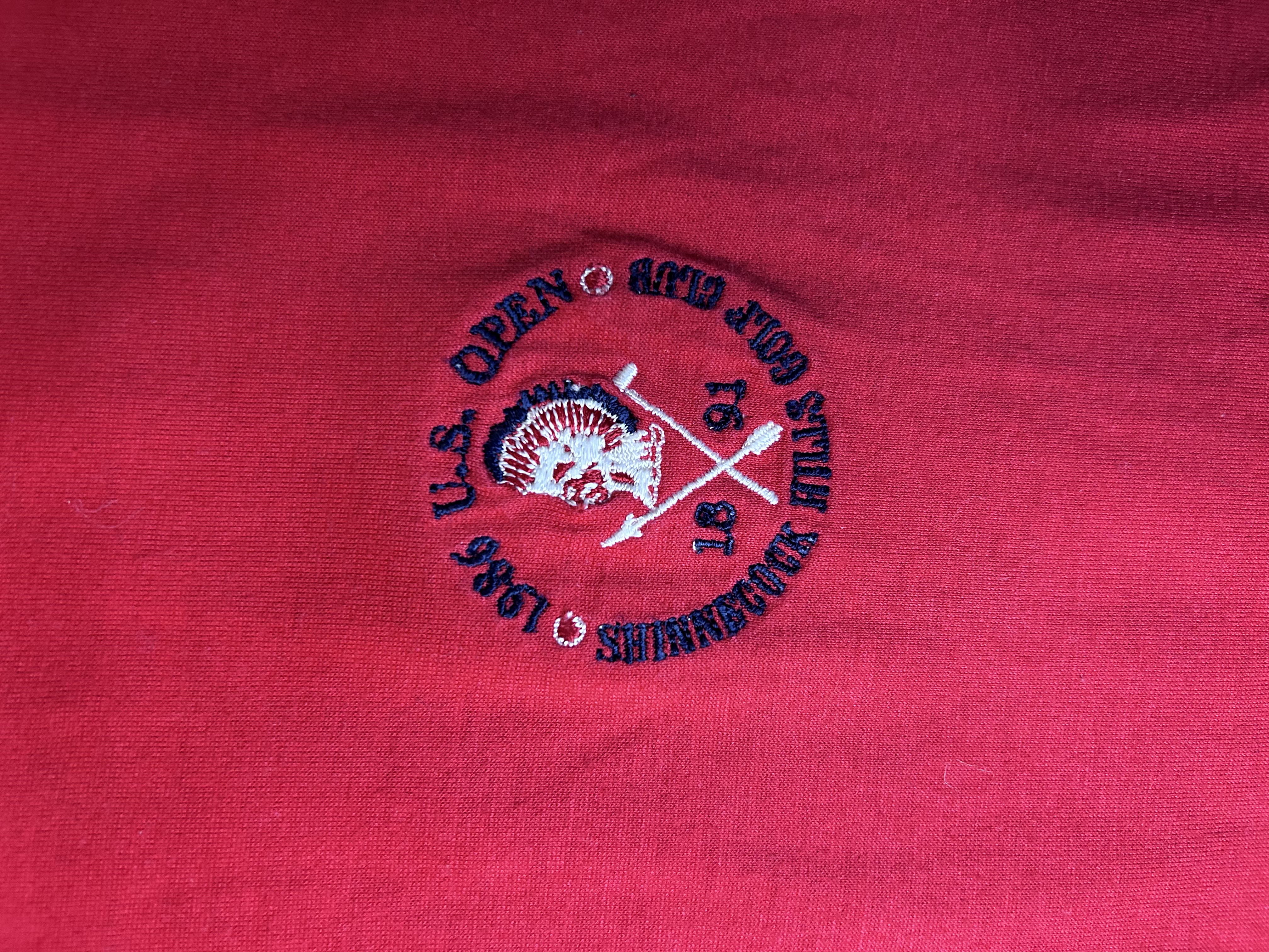 vintage US Open '86 Shinnecock Hills polo (XL but fits more like a L)