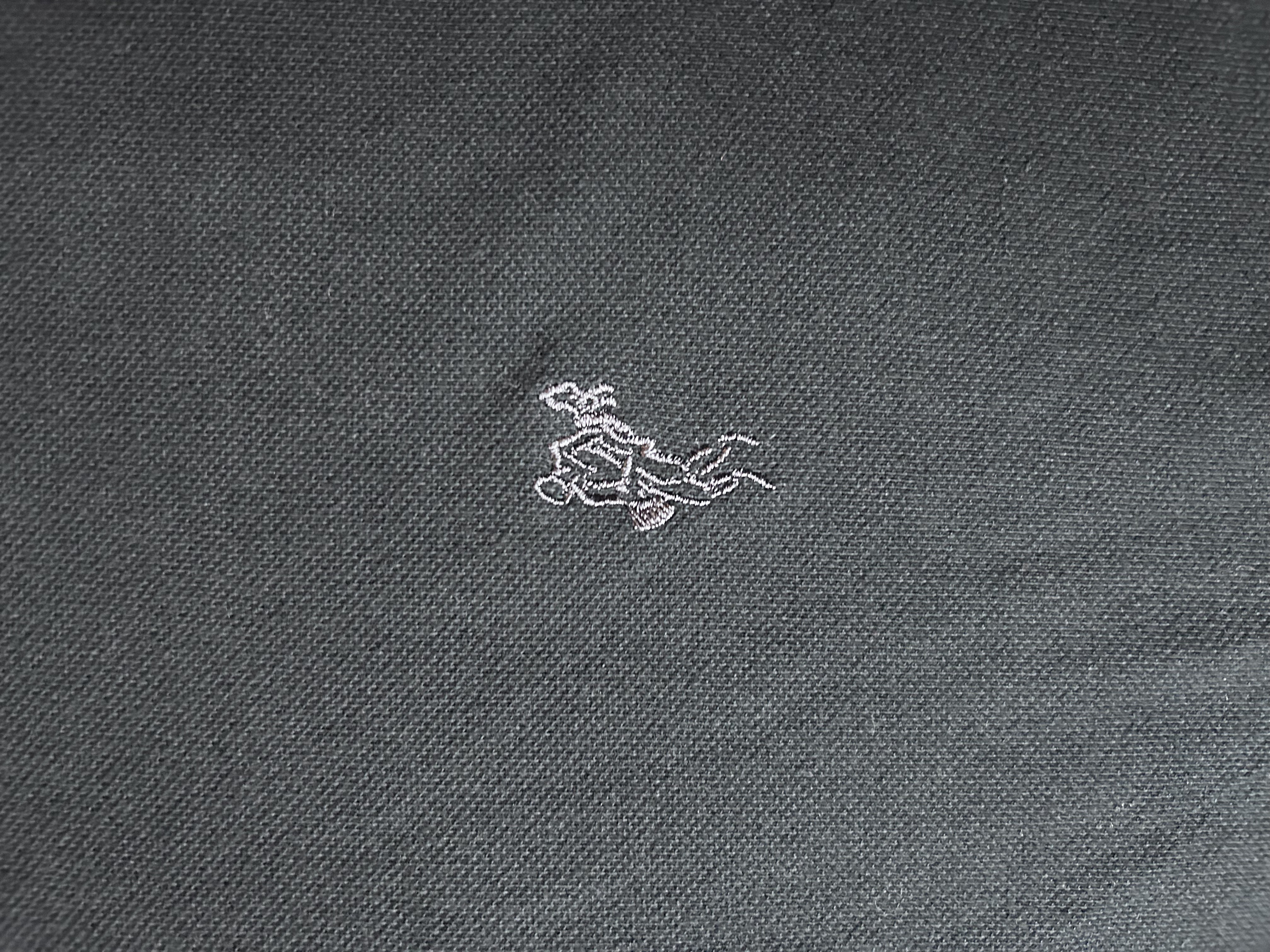 vintage black ashworth polo (boxy M)