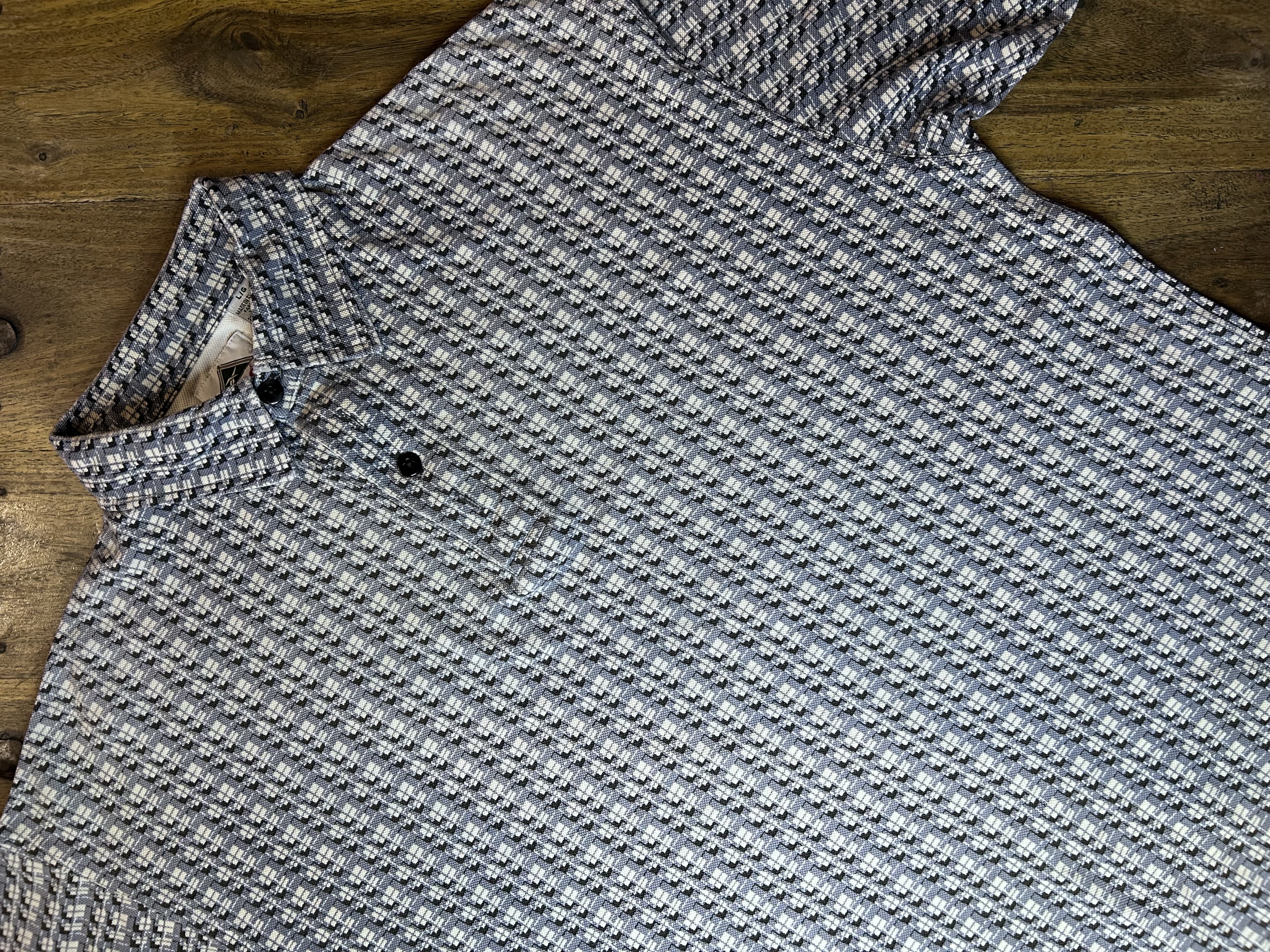 vintage 90s reebok golf polo (boxy L)