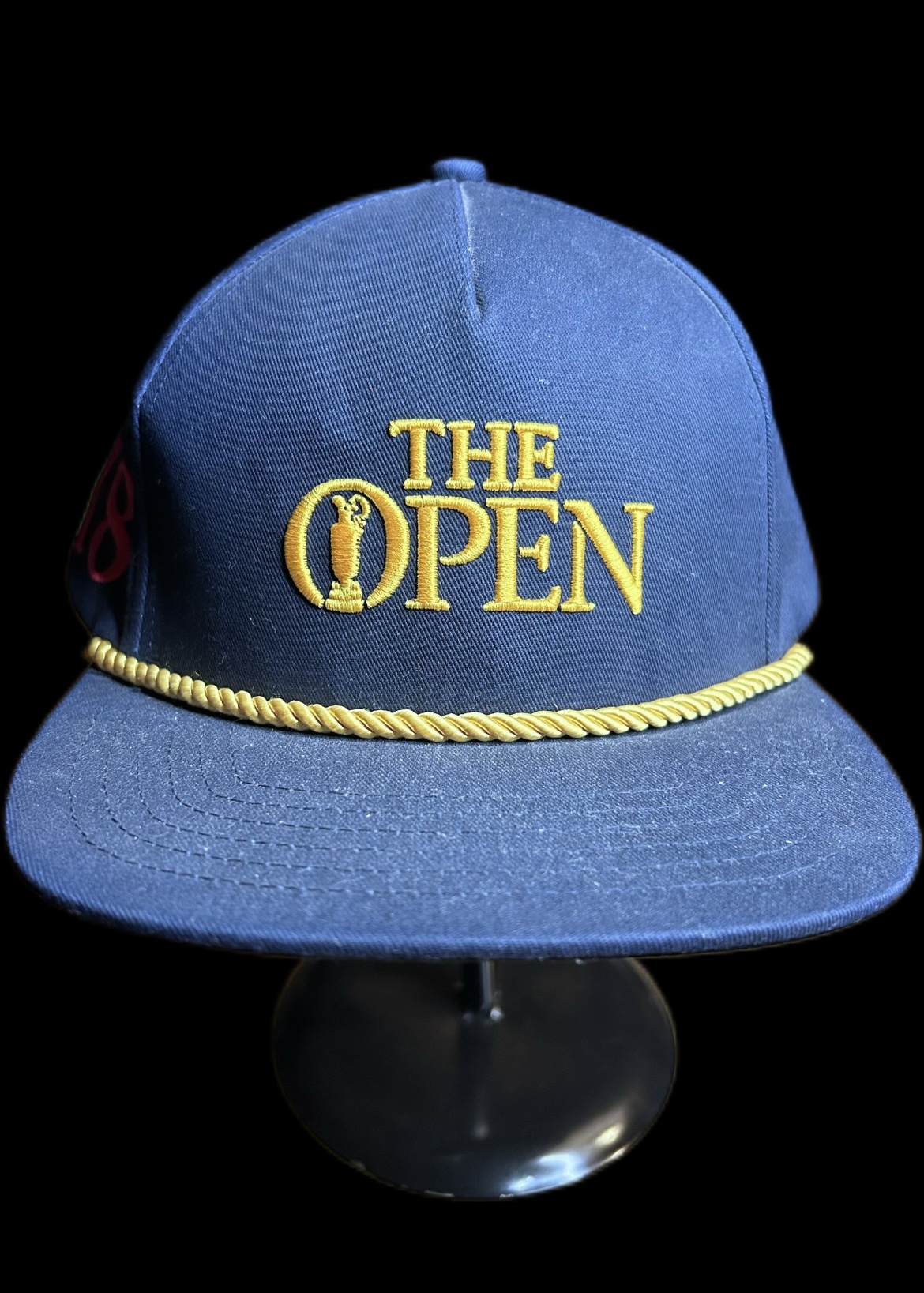 The Open snapback cap