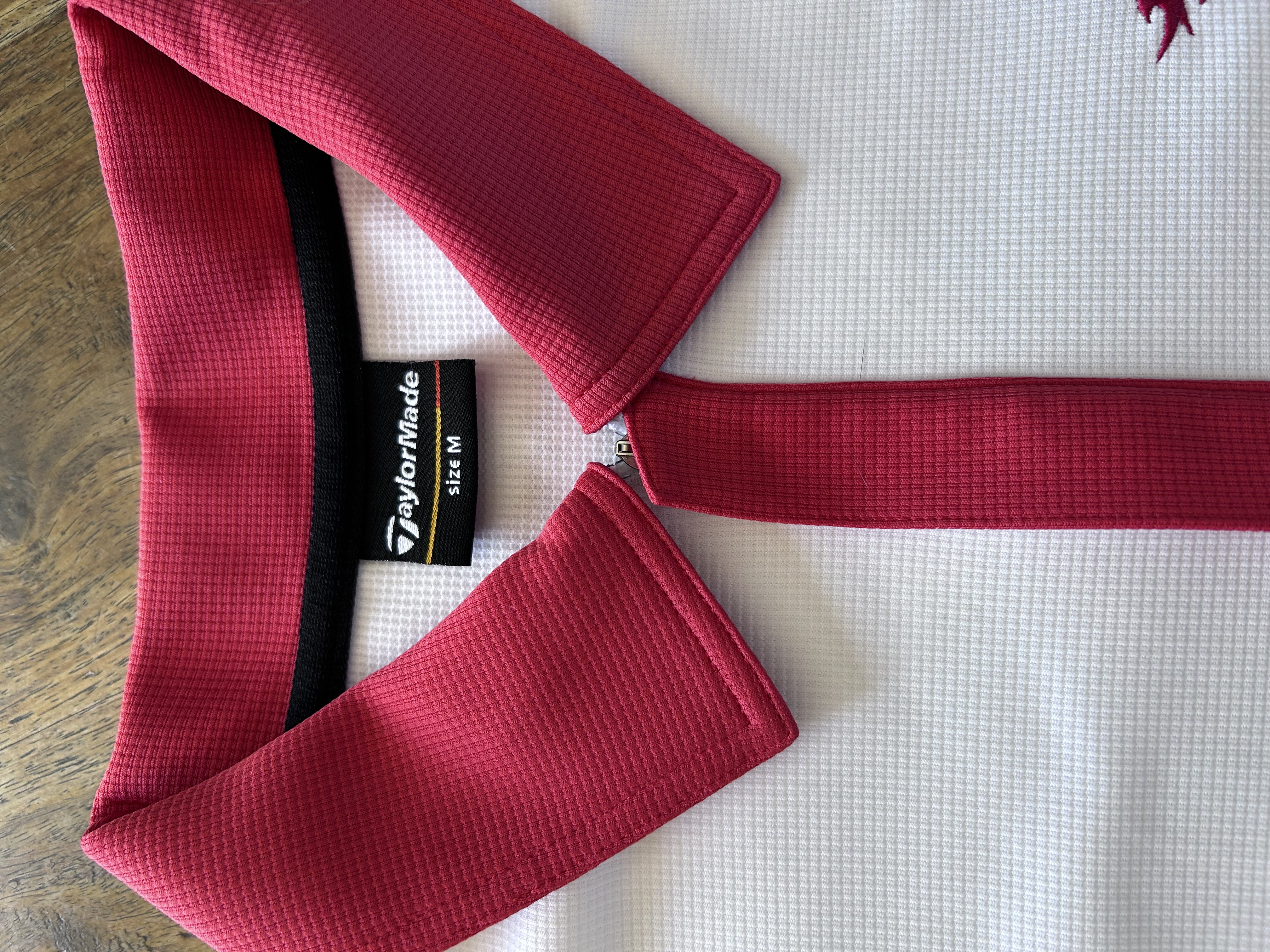 modern Taylormade JAPAN 'burner' polo (M, slim fit)