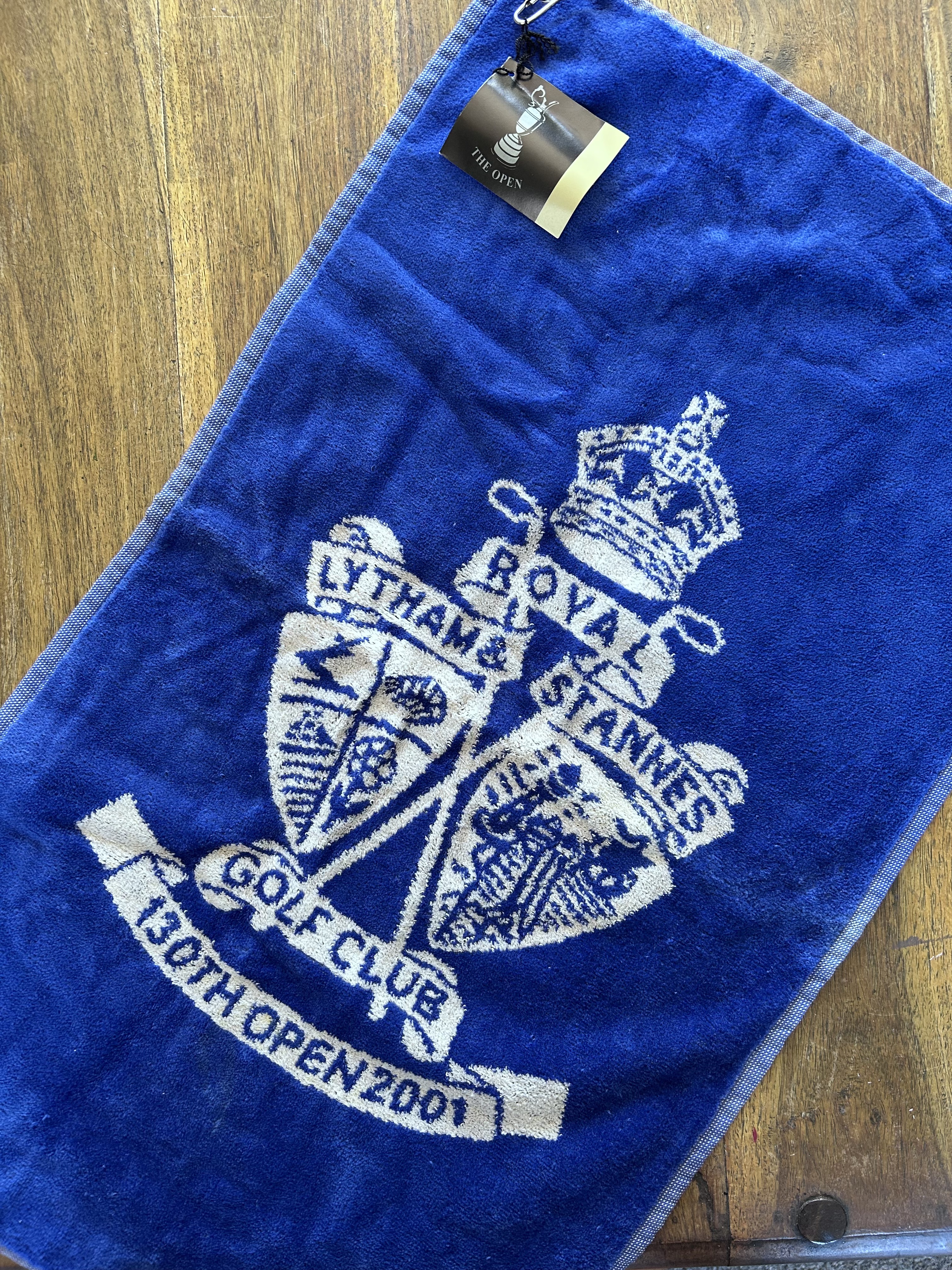 130th Open (2001) at Royal Lytham St Annes Golf Club towel 