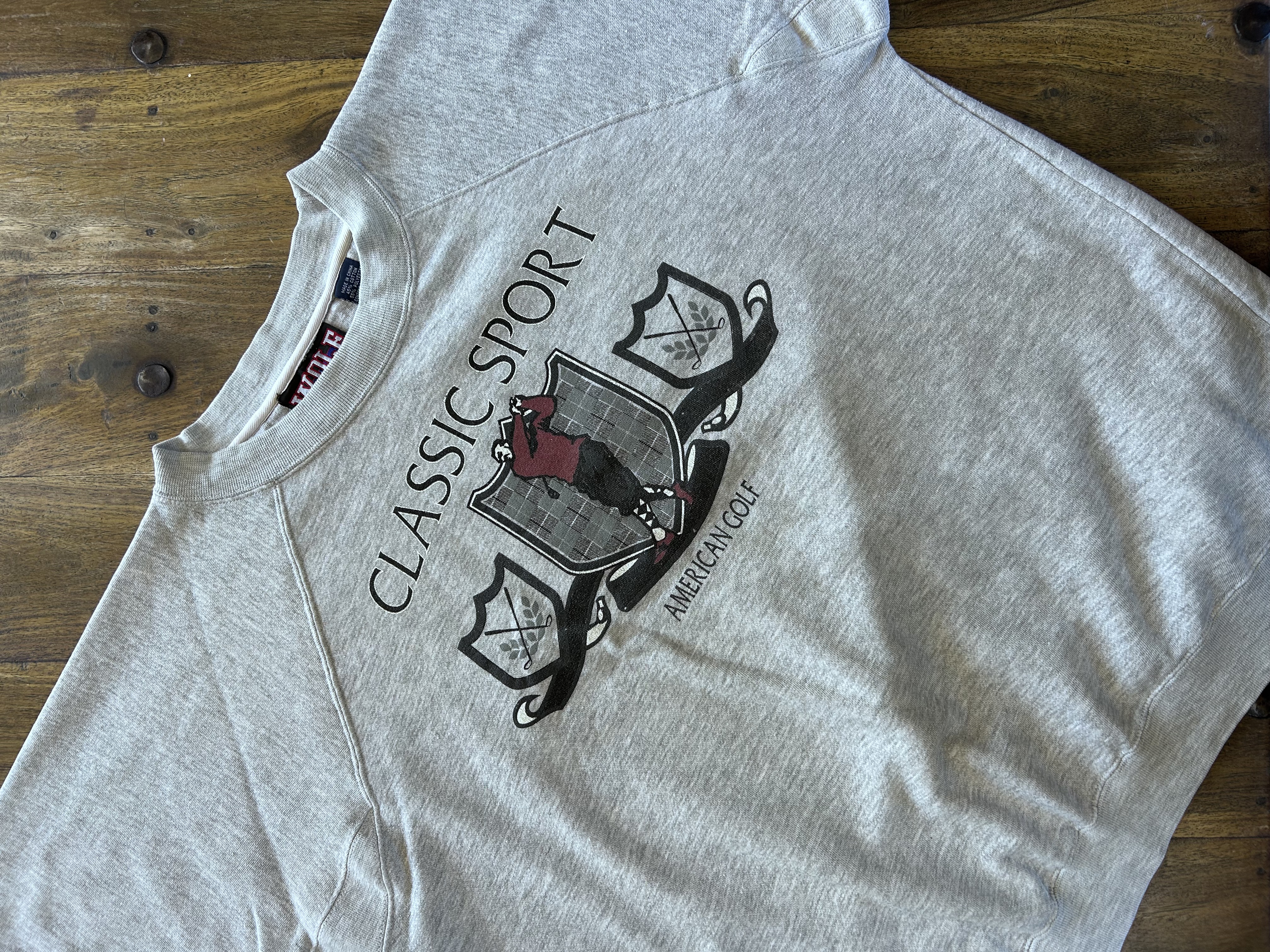vintage 'CLASSIC SPORT American Golf' sweatshirt (XL)