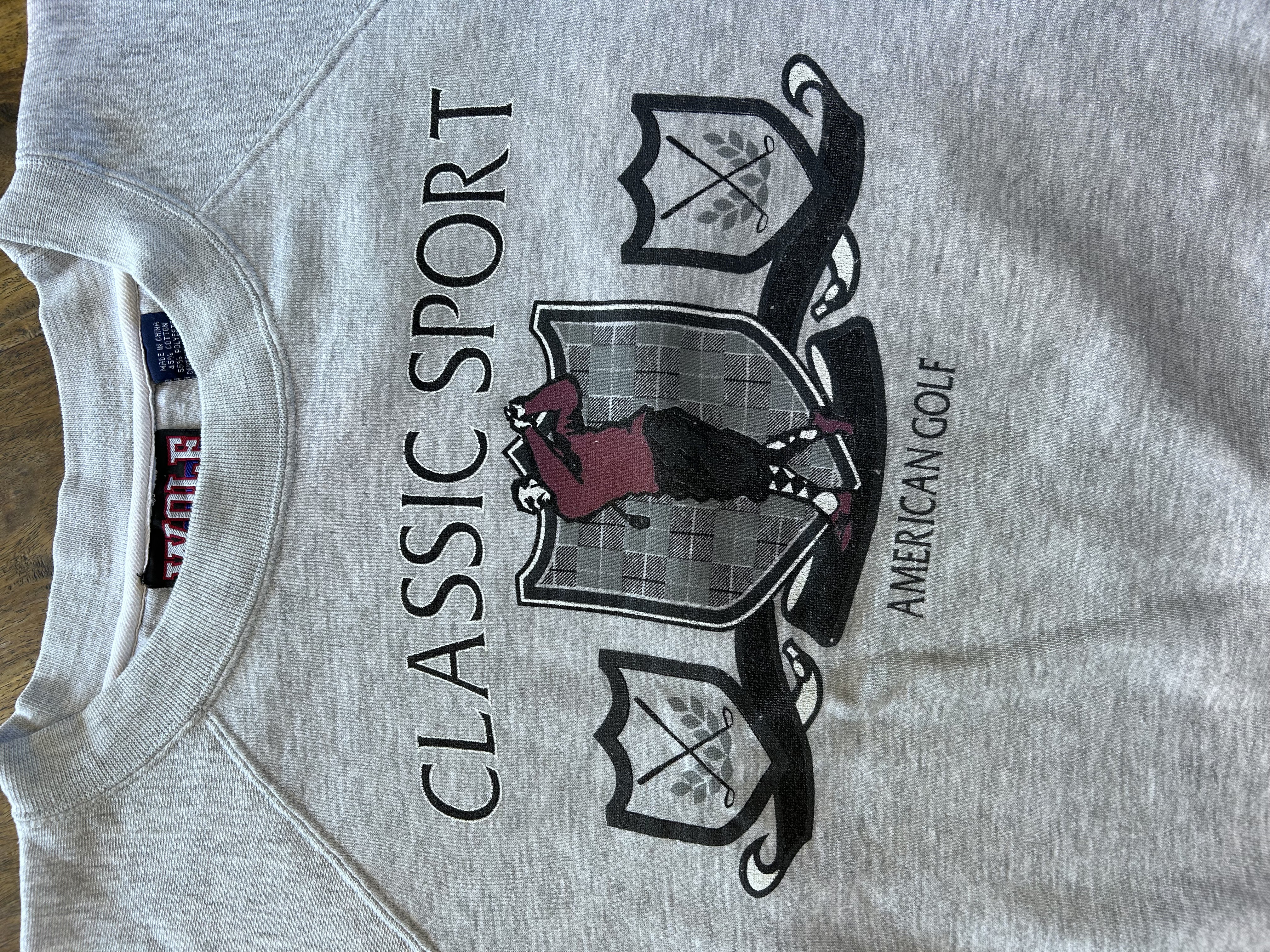 vintage 'CLASSIC SPORT American Golf' sweatshirt (XL)
