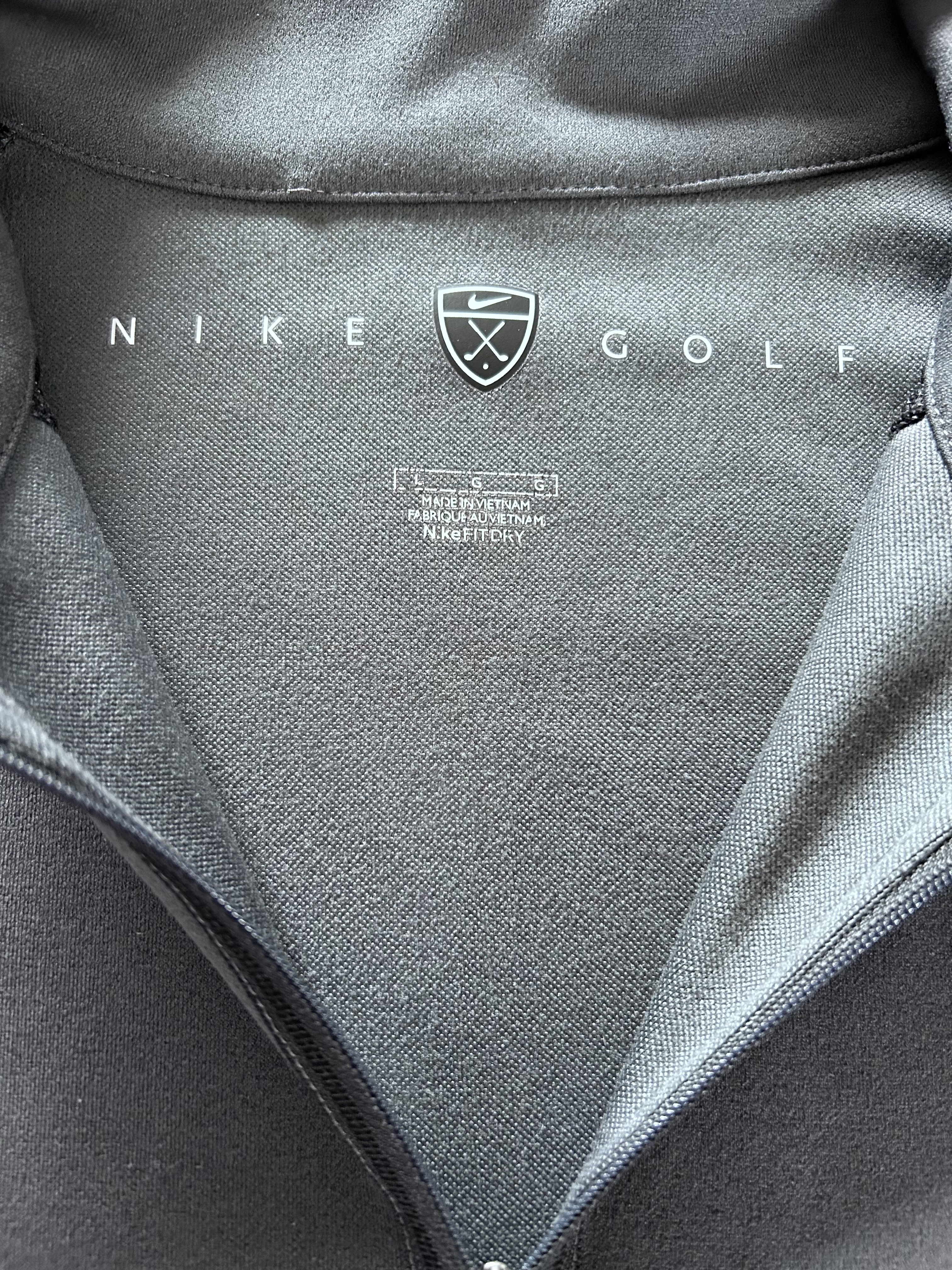 Y2K nike golf zip top (L)