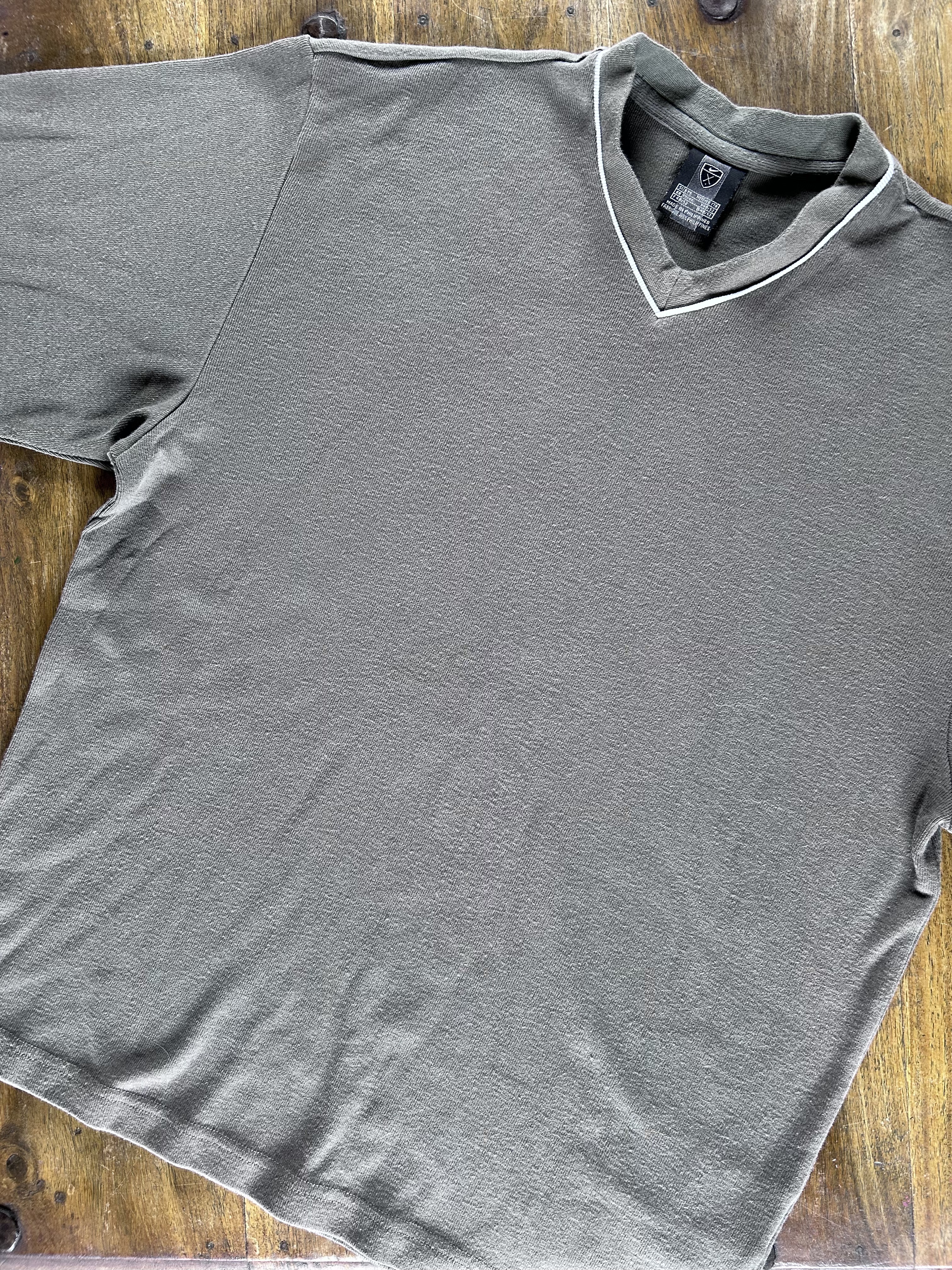 nike golf v-neck jumper (M) 