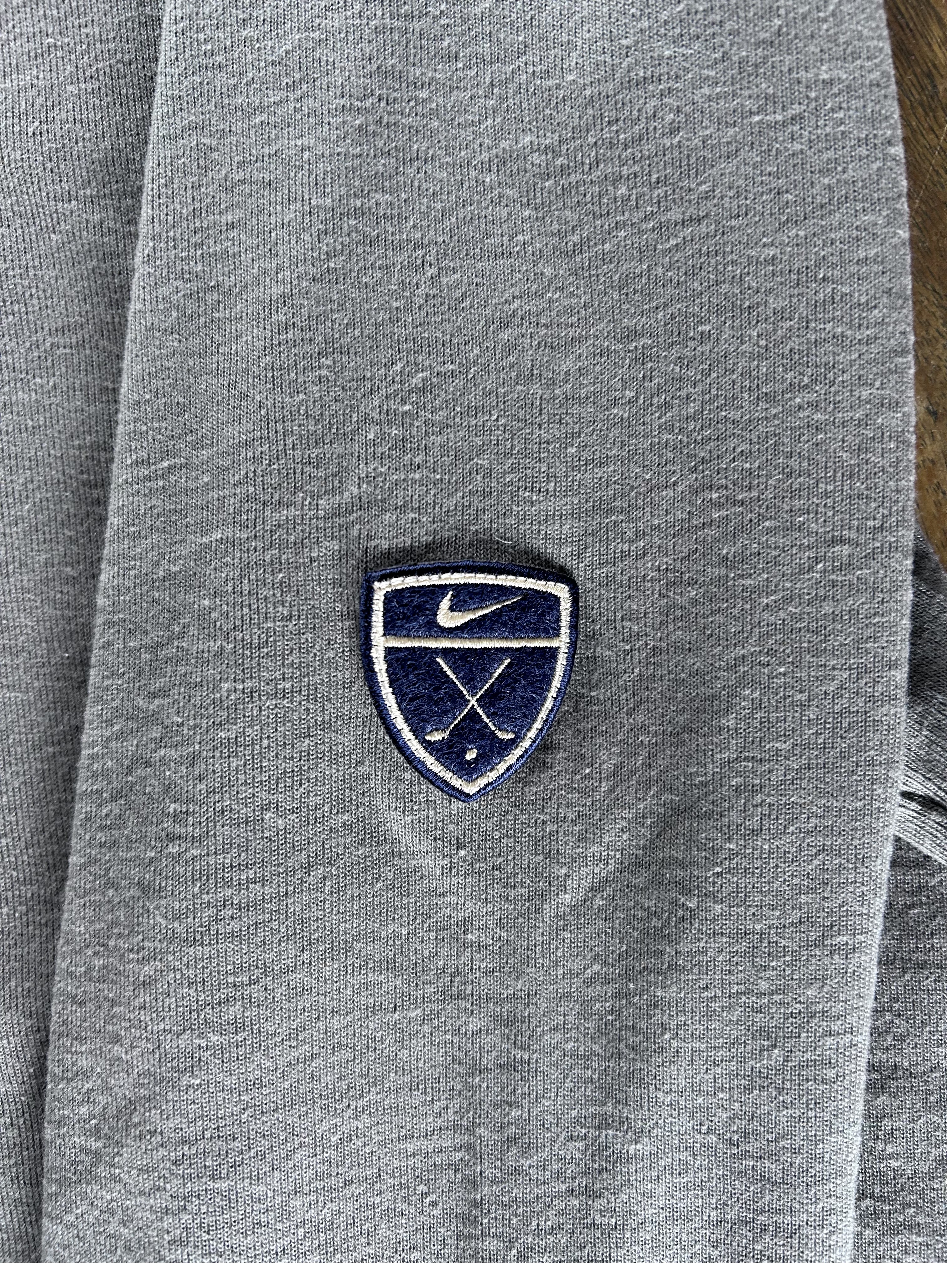nike golf v-neck jumper (M) 