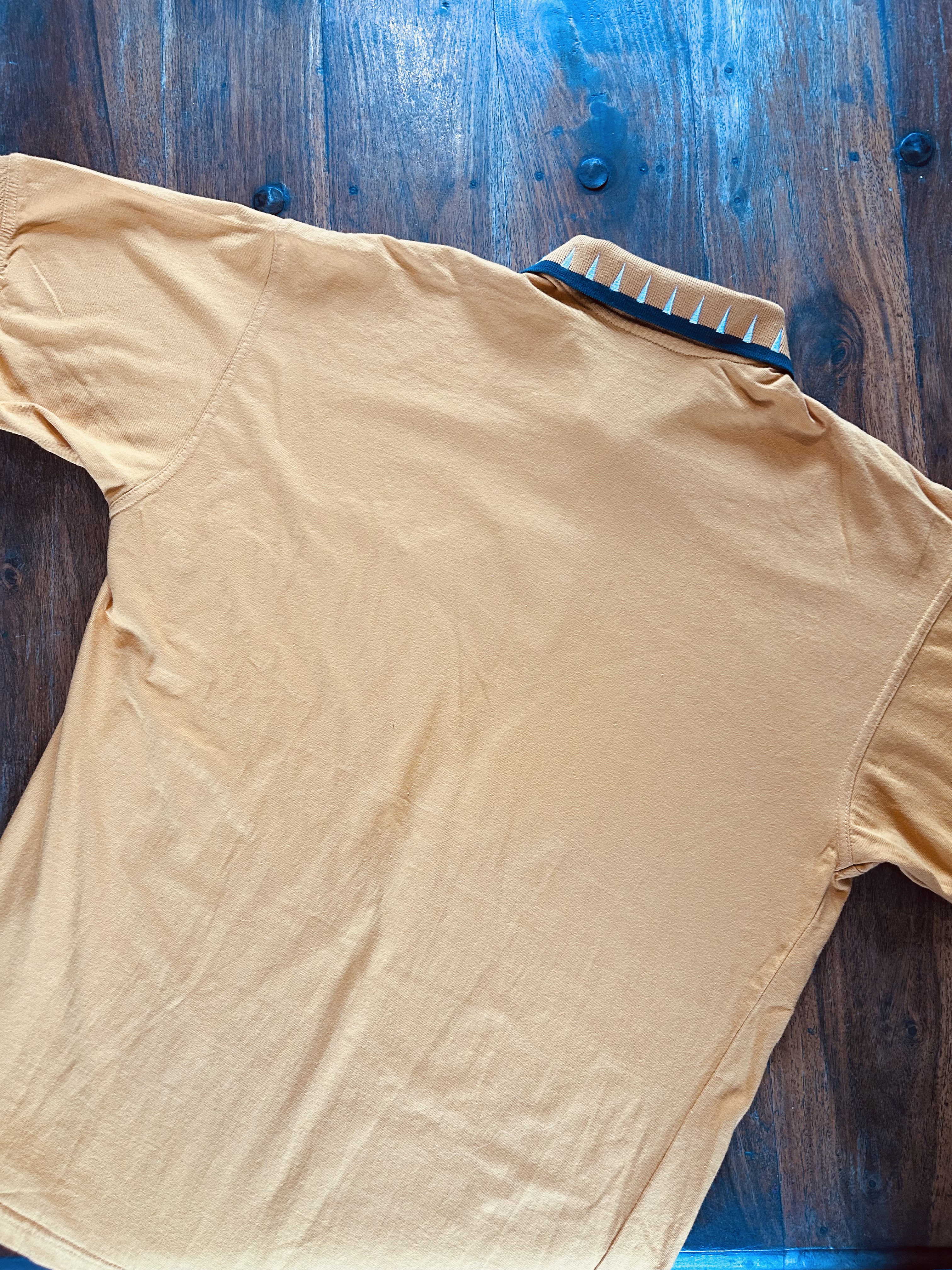 vintage Greg Norman yellow polo (M)