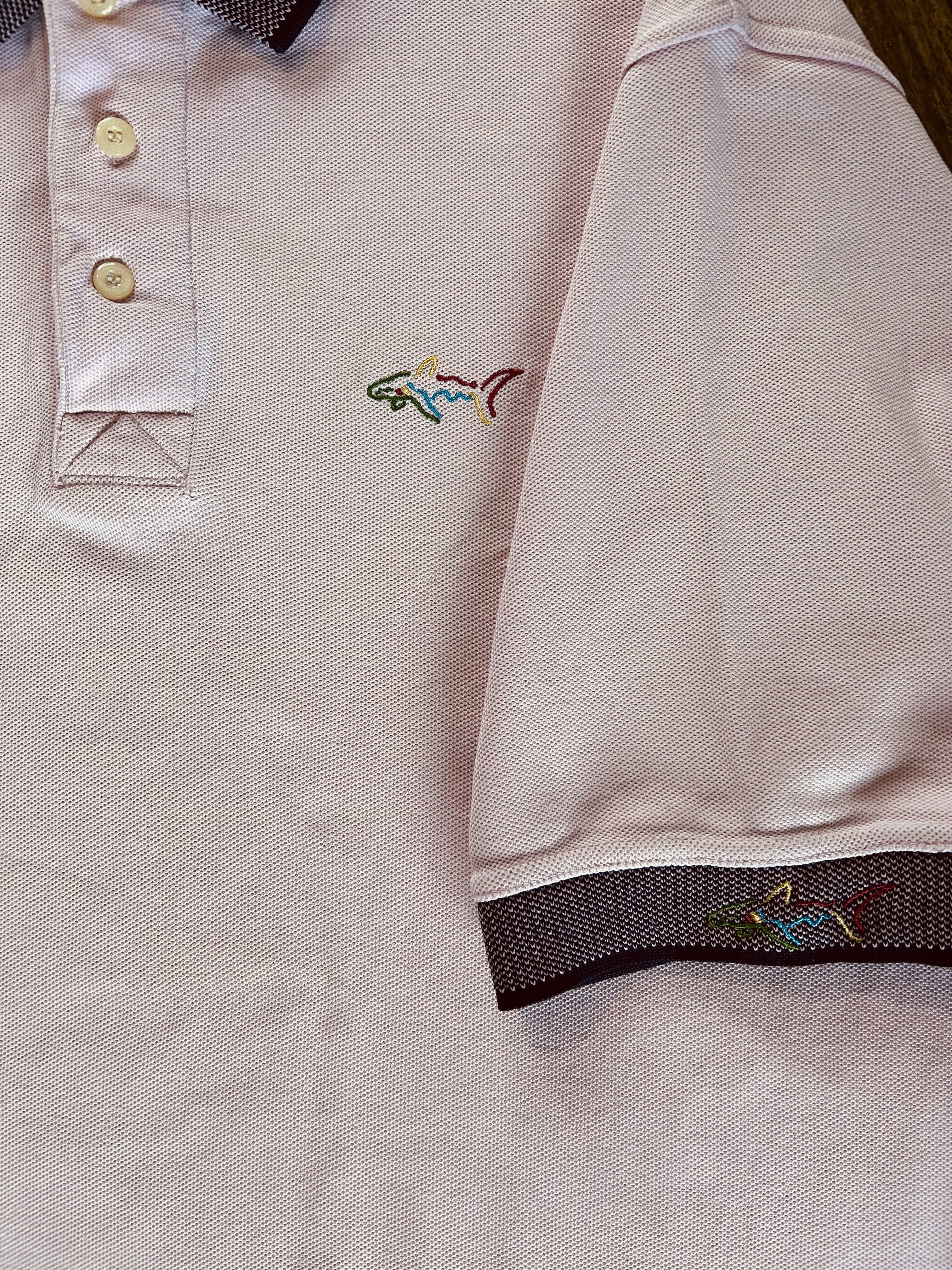 vintage pink Greg Norman polo (XL)