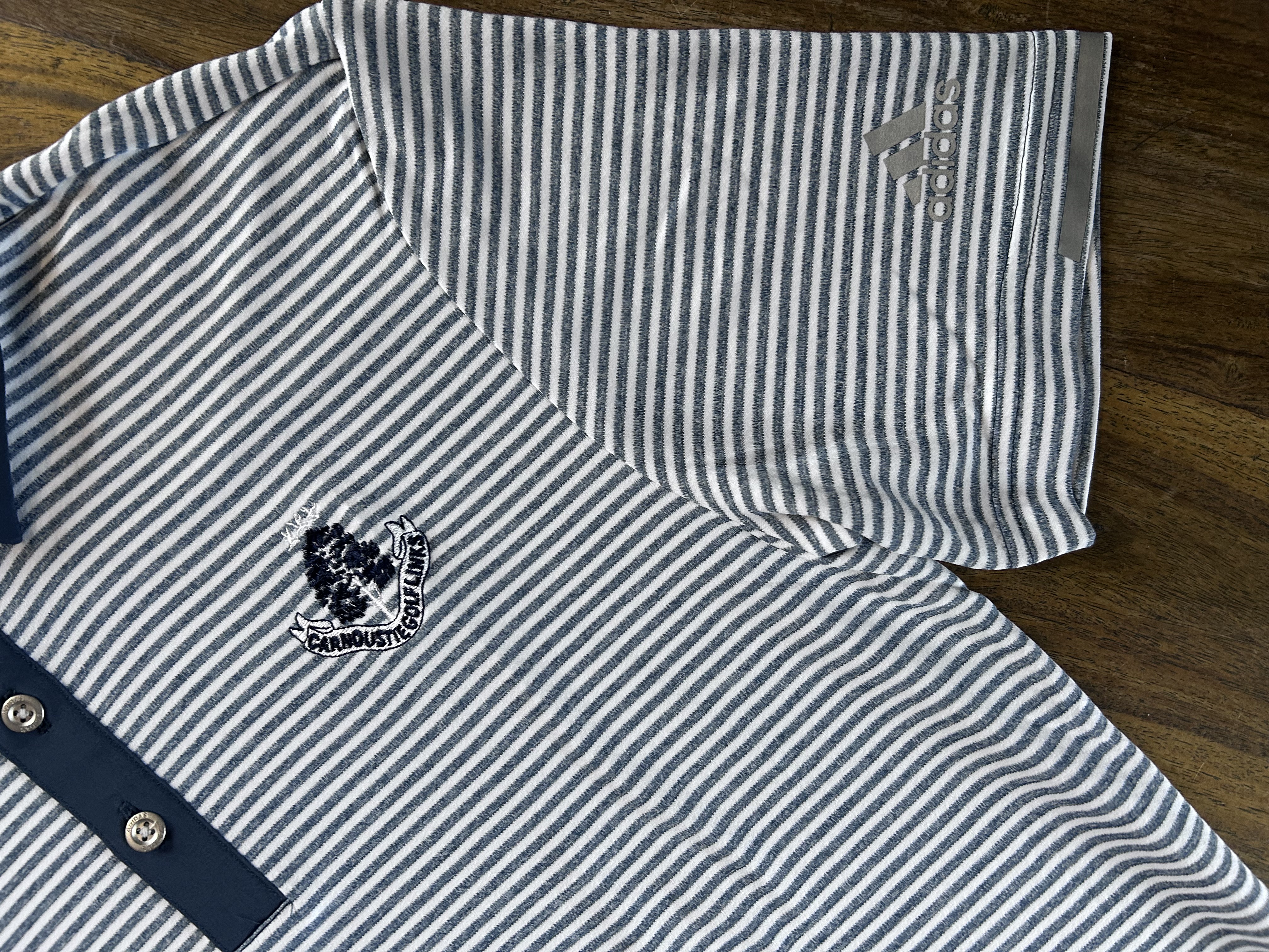 brand new modern Adidas Carnoustie polo (S)