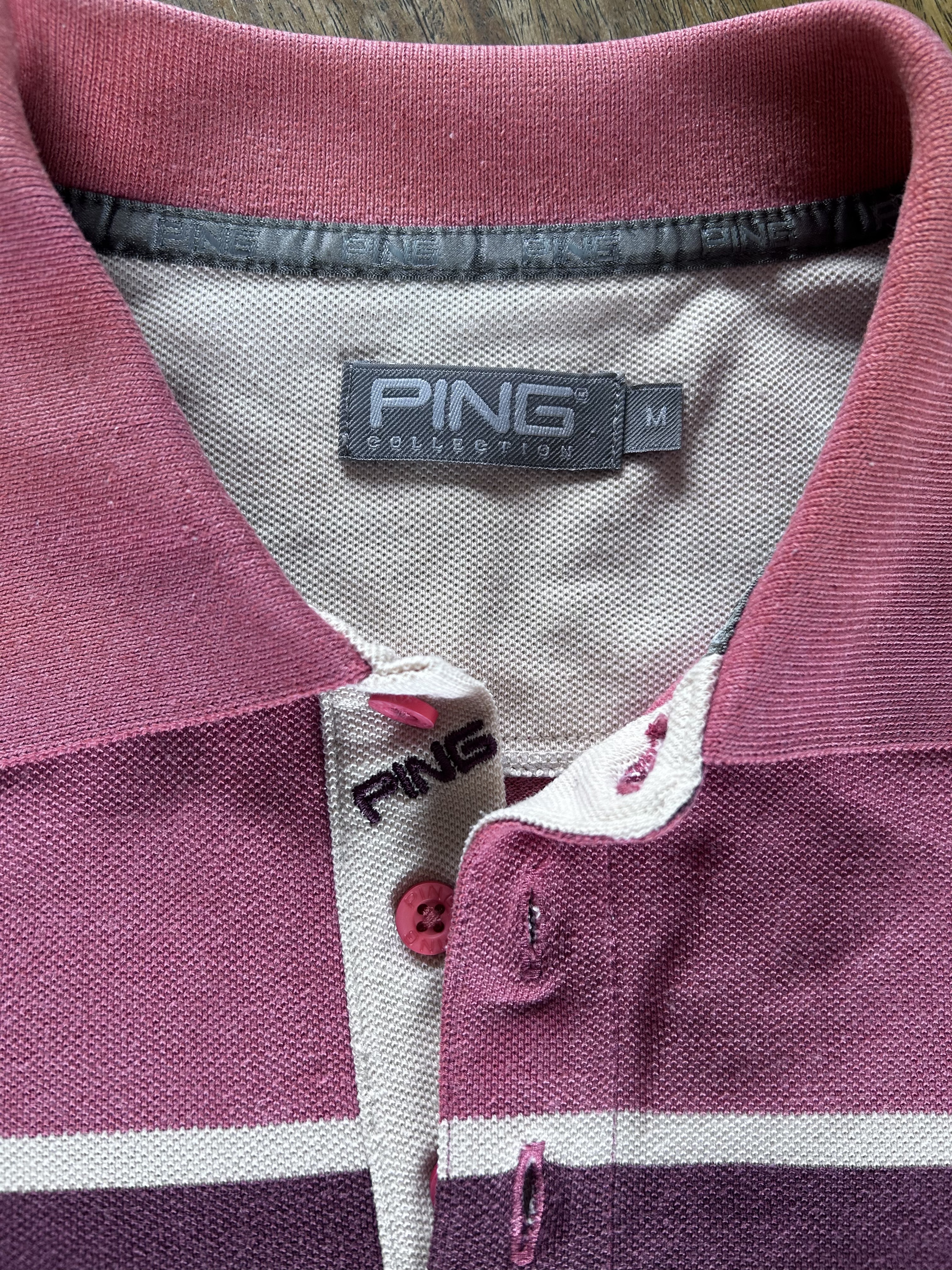 vintage 90s PING polo (M)