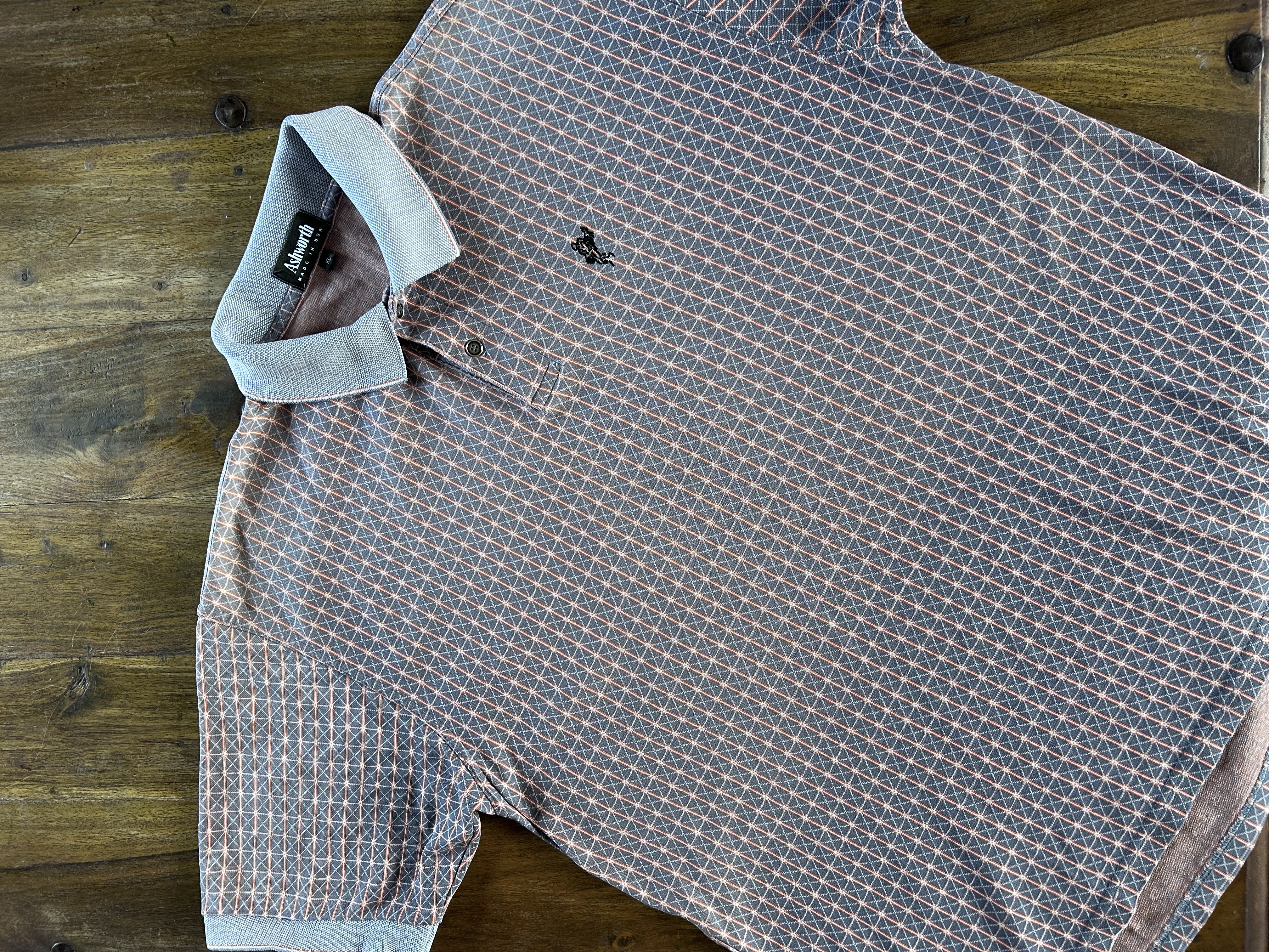 vintage 90s ashworth polo (XL)