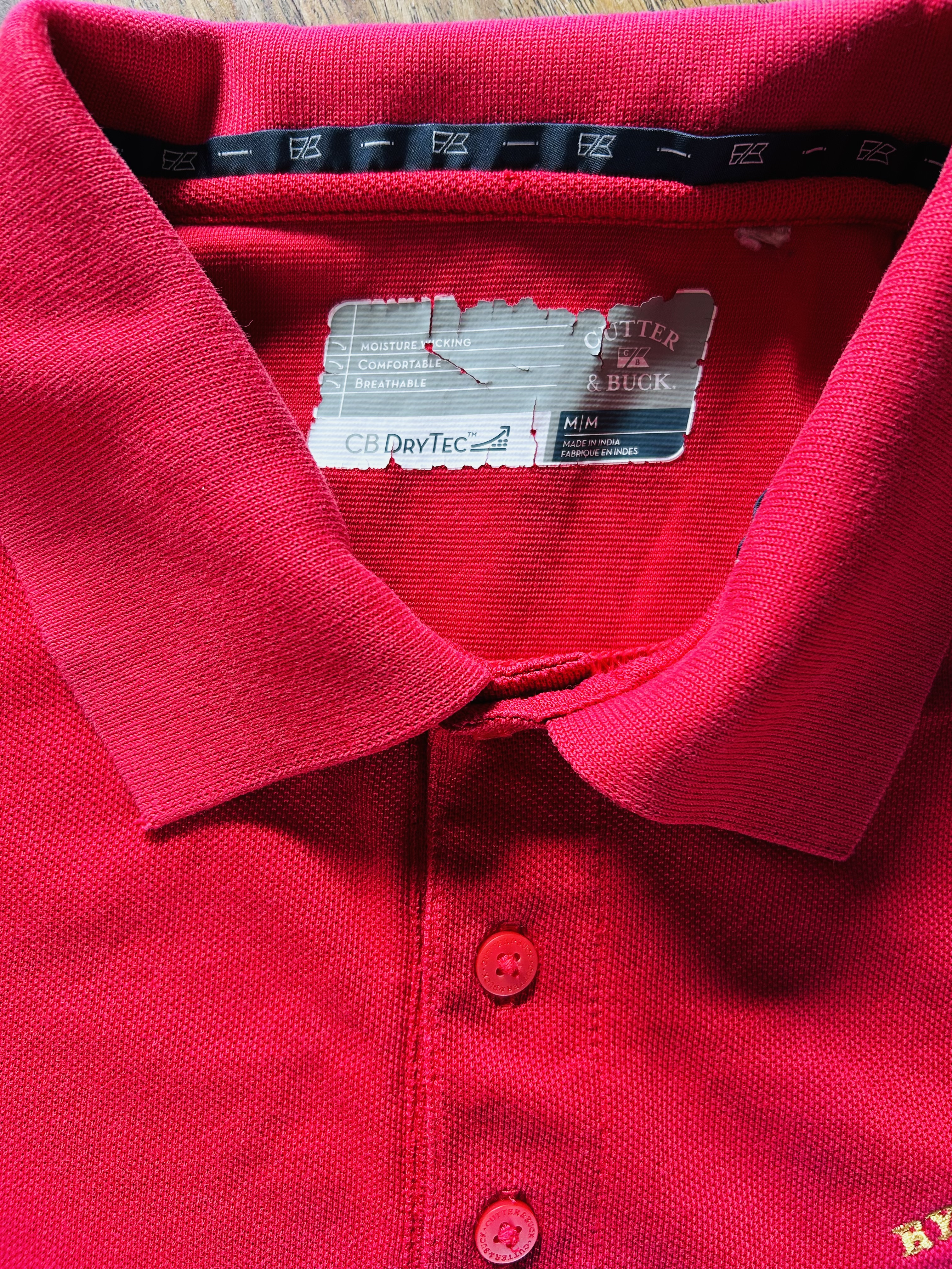 vintage '08 Valhalla Cutter & Buck polo (M)