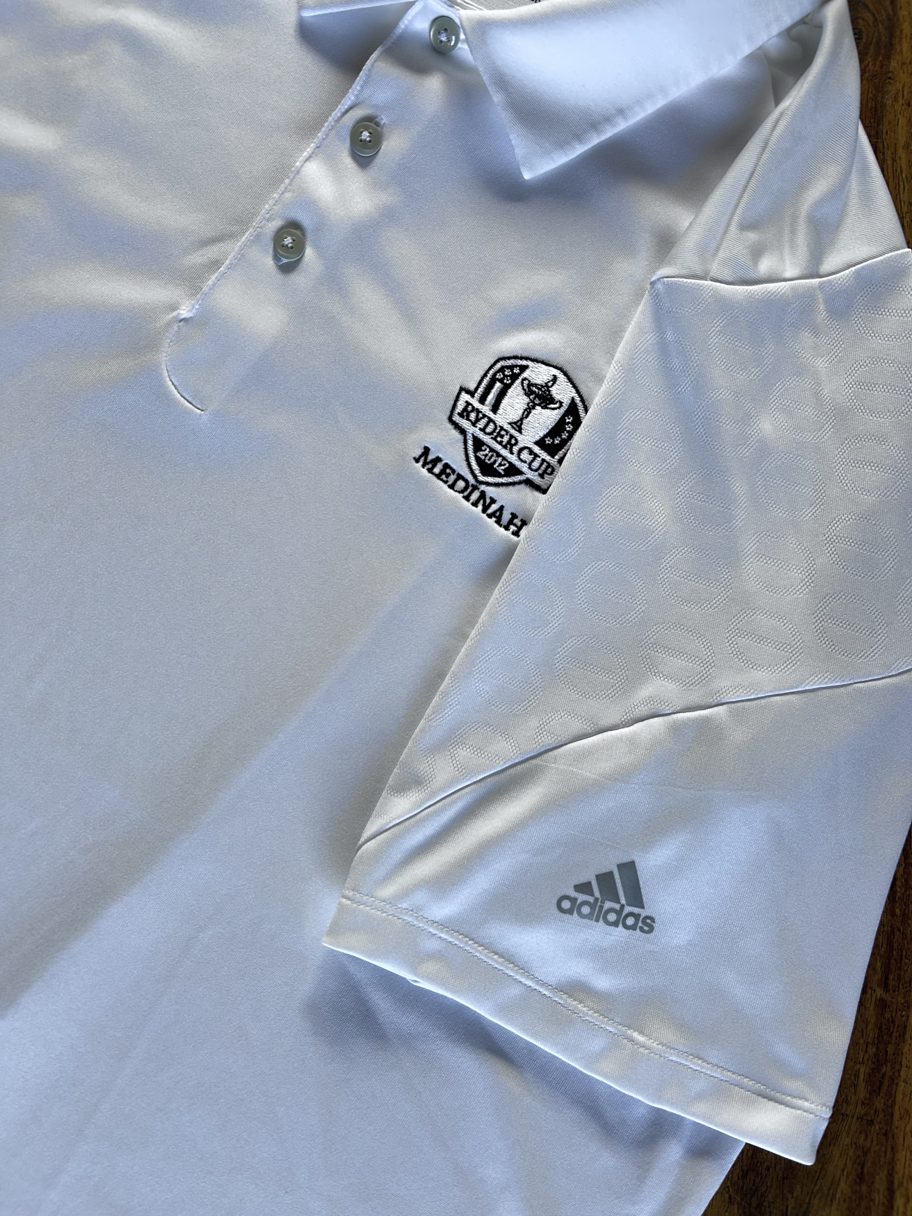 vintage '12 Medinah adidas polo (L)