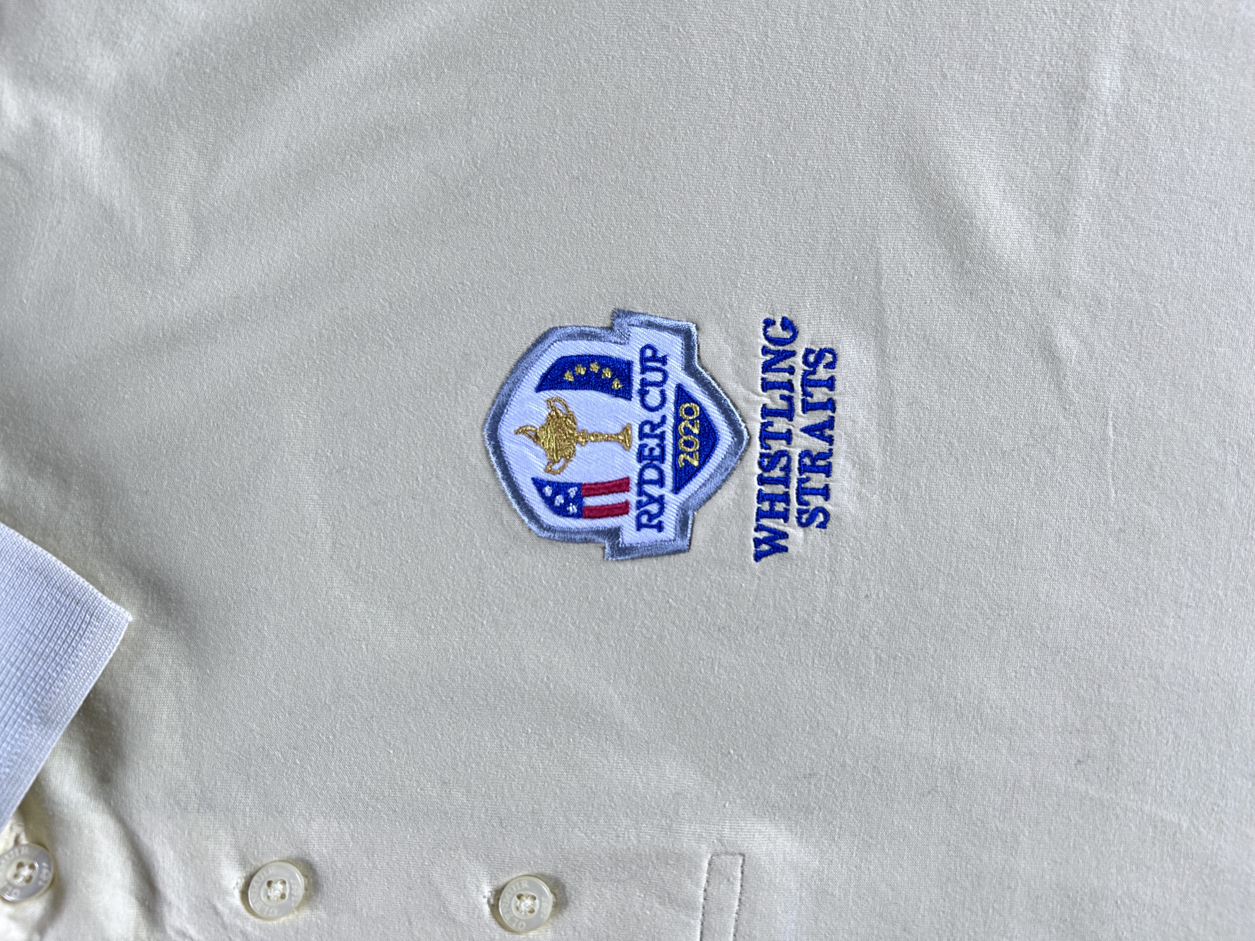 yellow '20 Whistling Straits glenmuir polo (L)