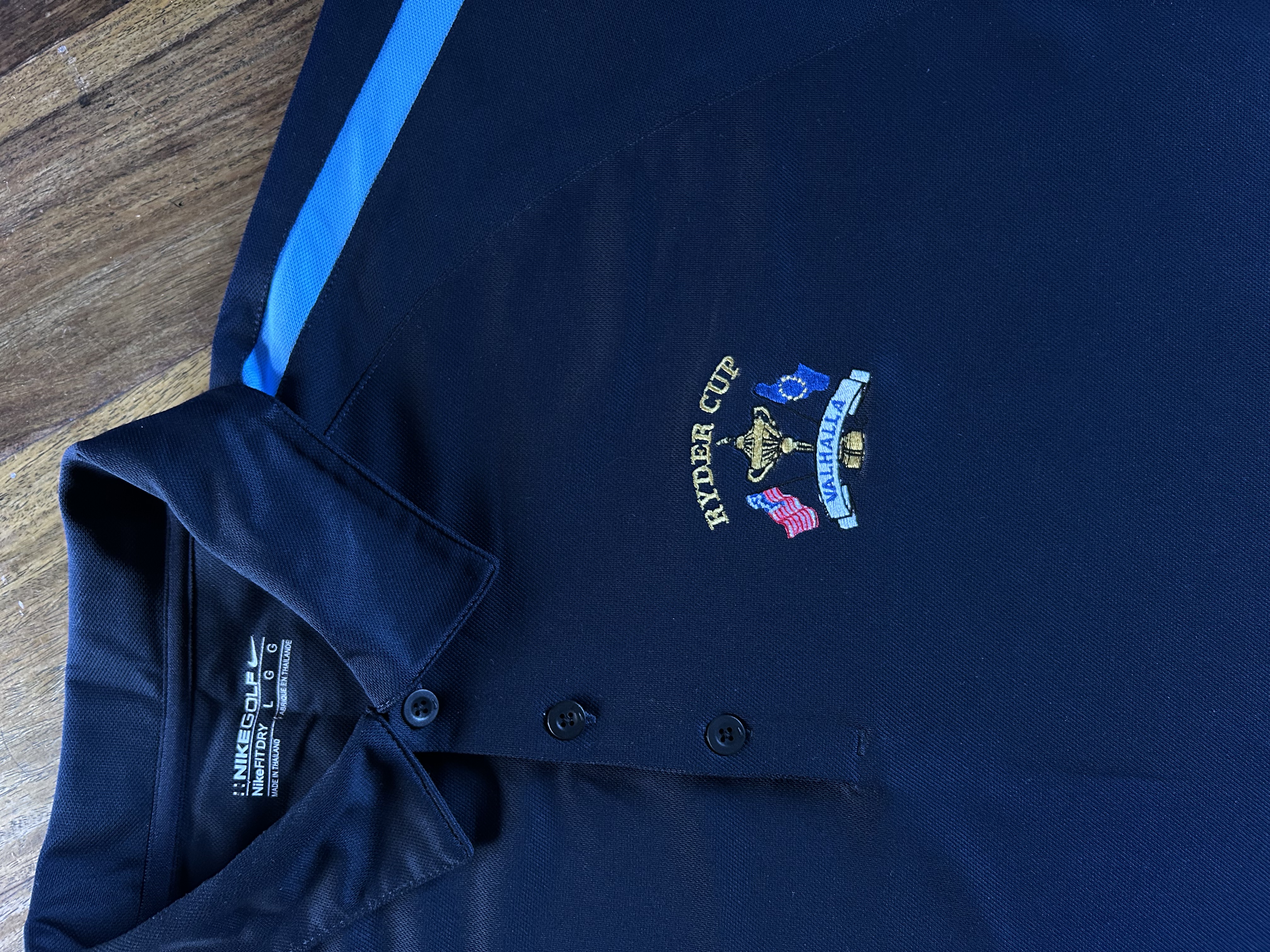 vintage '08 Valhalla nike polo (L)
