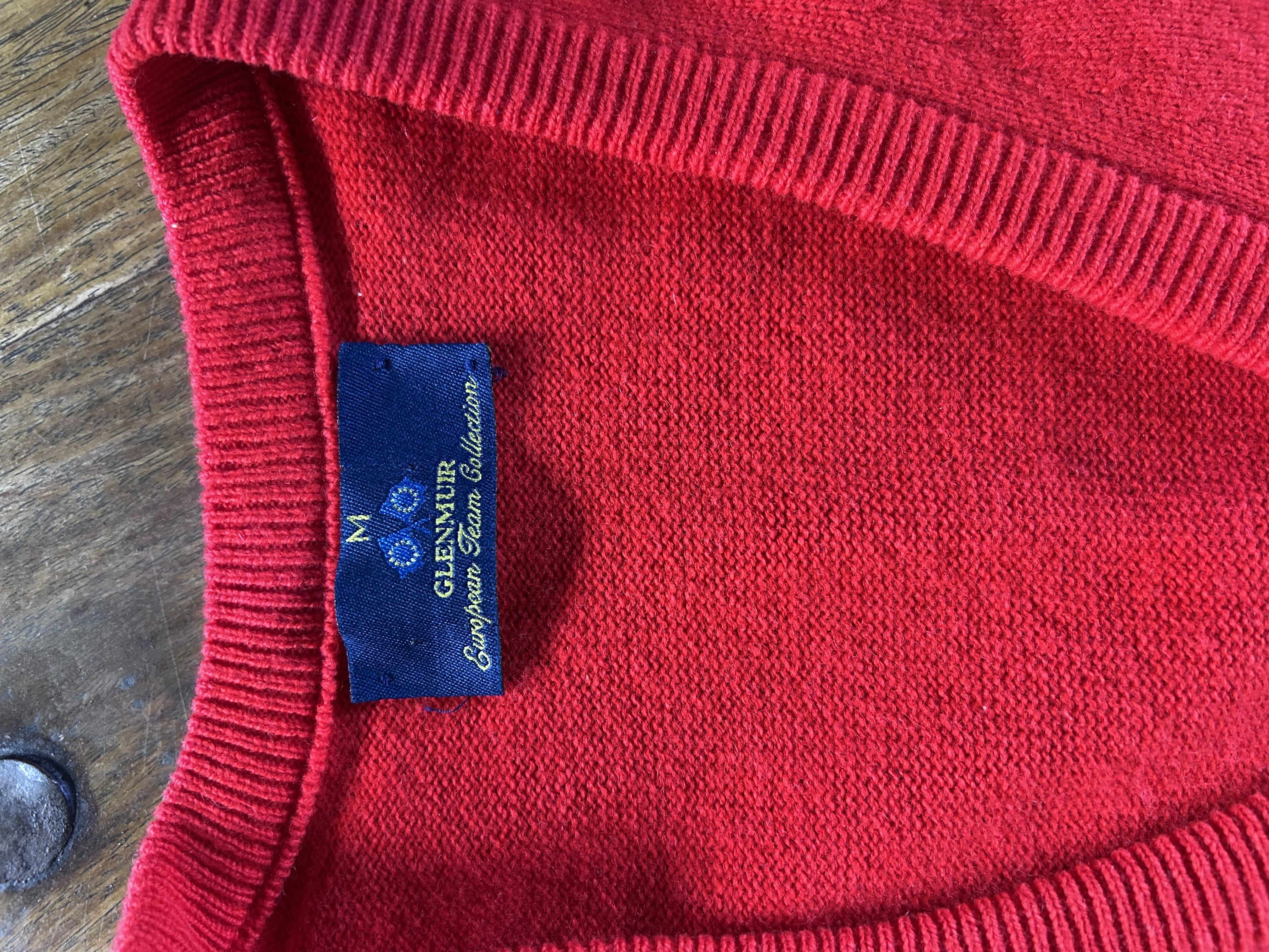 vintage '97 Glenmuir Valderrama wool vest (M)
