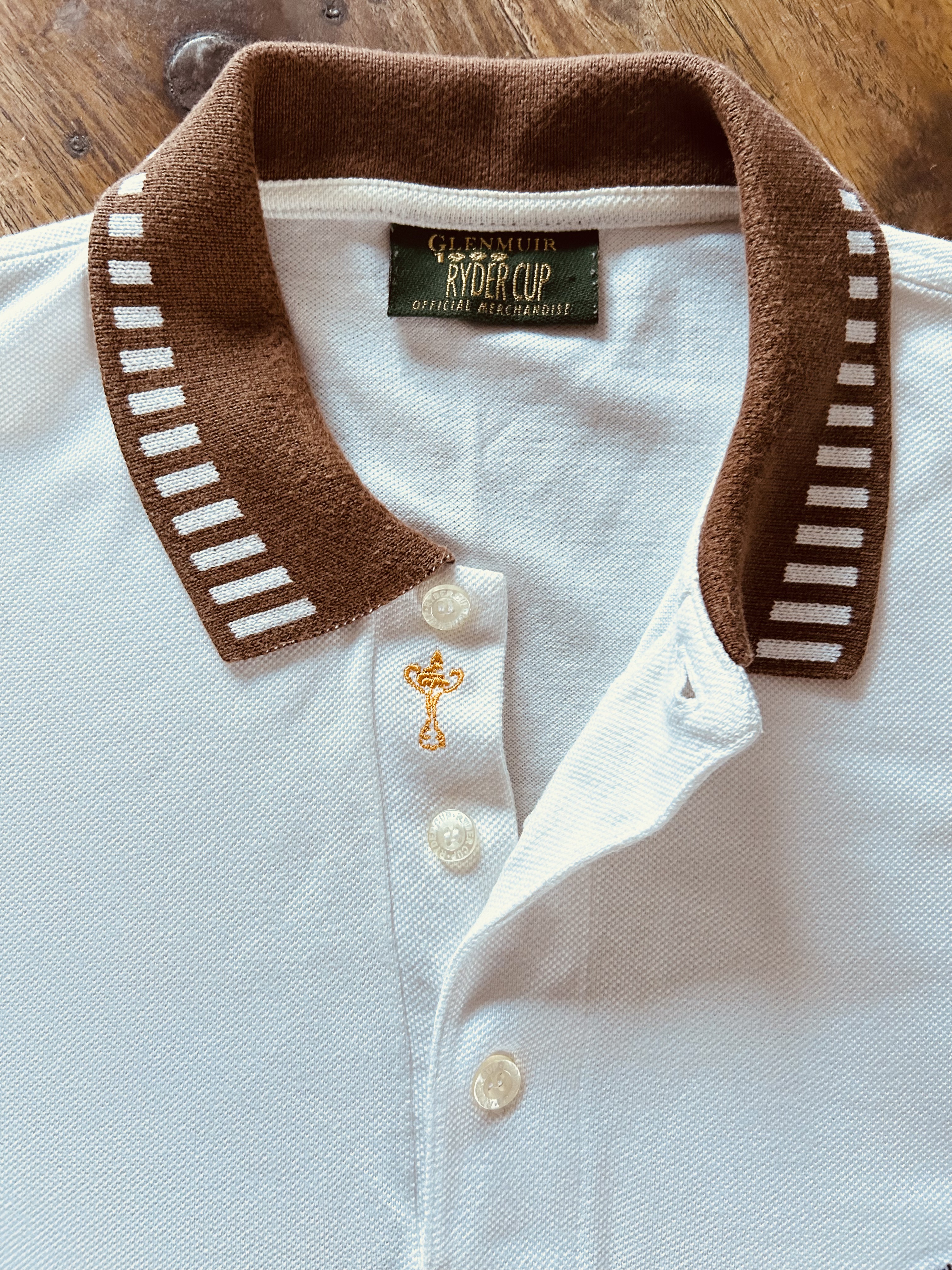 vintage '99 The Country Club glenmuir polo (M)