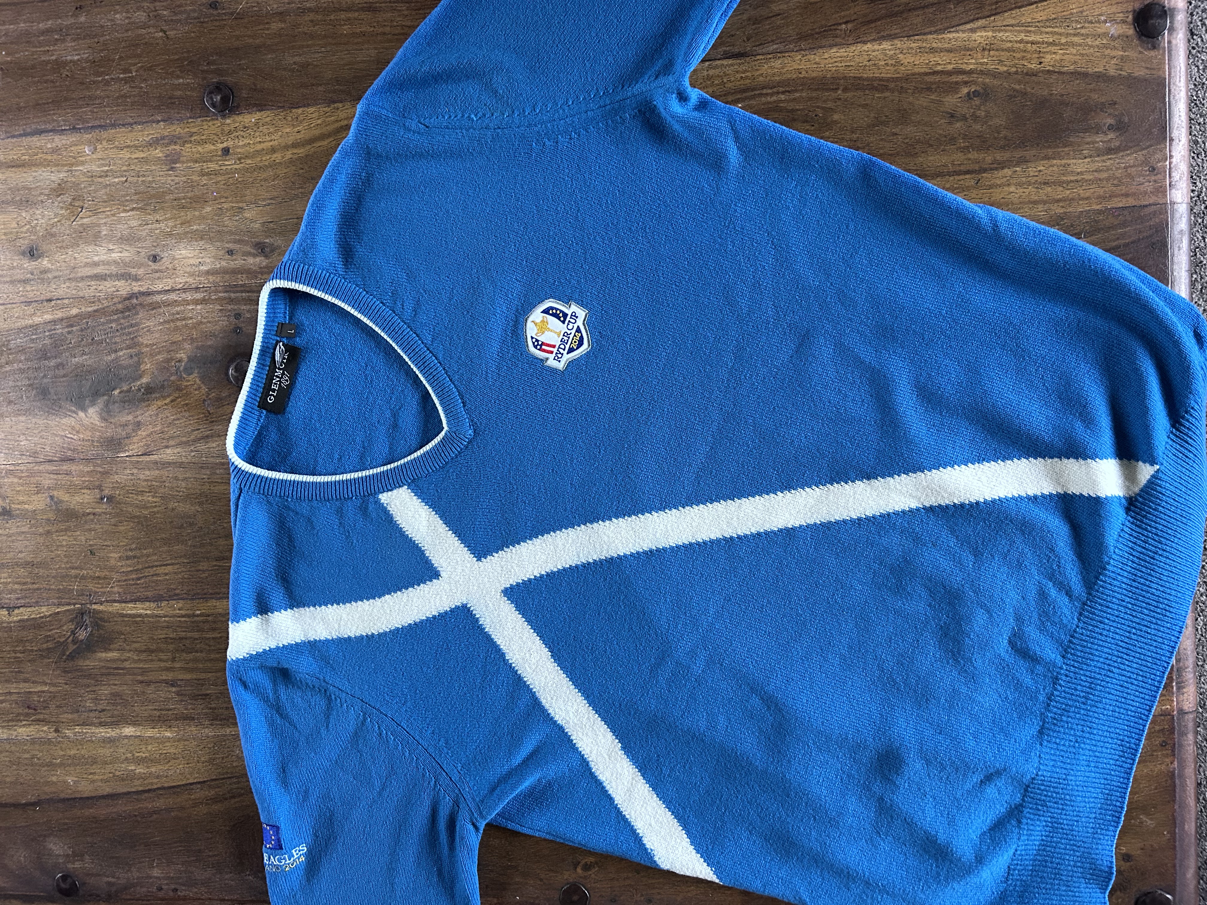 vintage '14 Gleneagles glenmuir jumper (L)