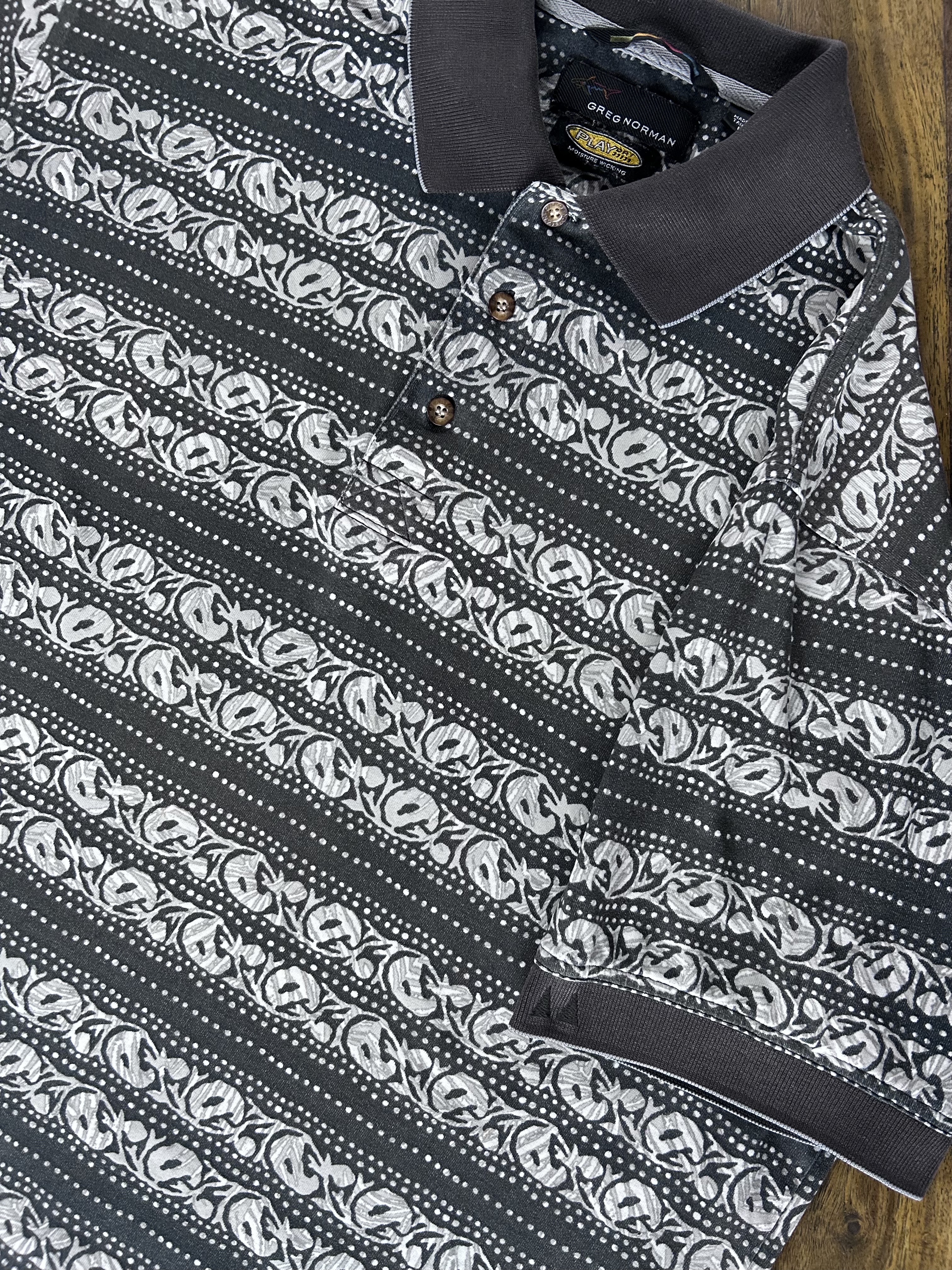 vintage Greg Norman polo (L)