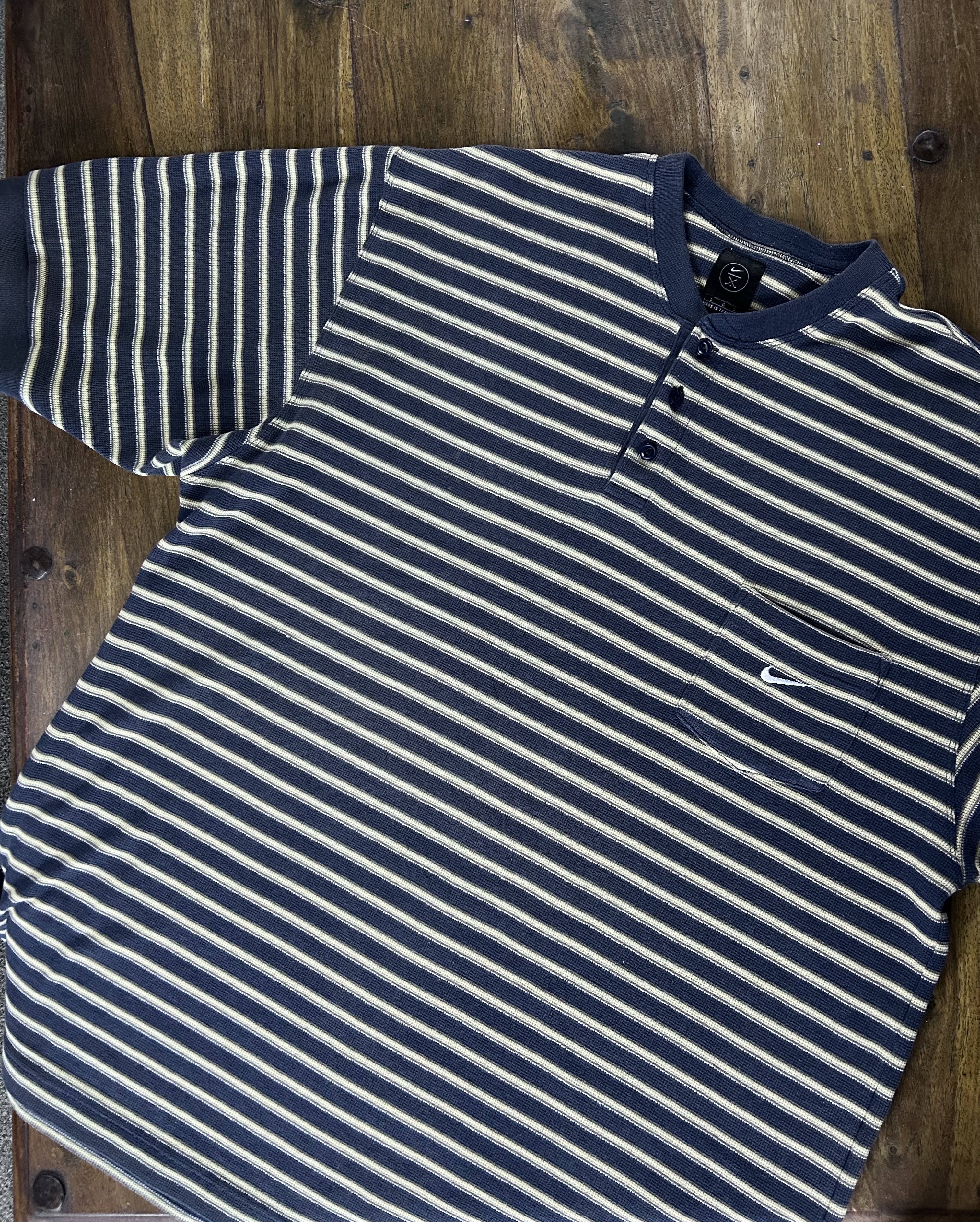 90s vintage nike golf granda collar shirt (L)