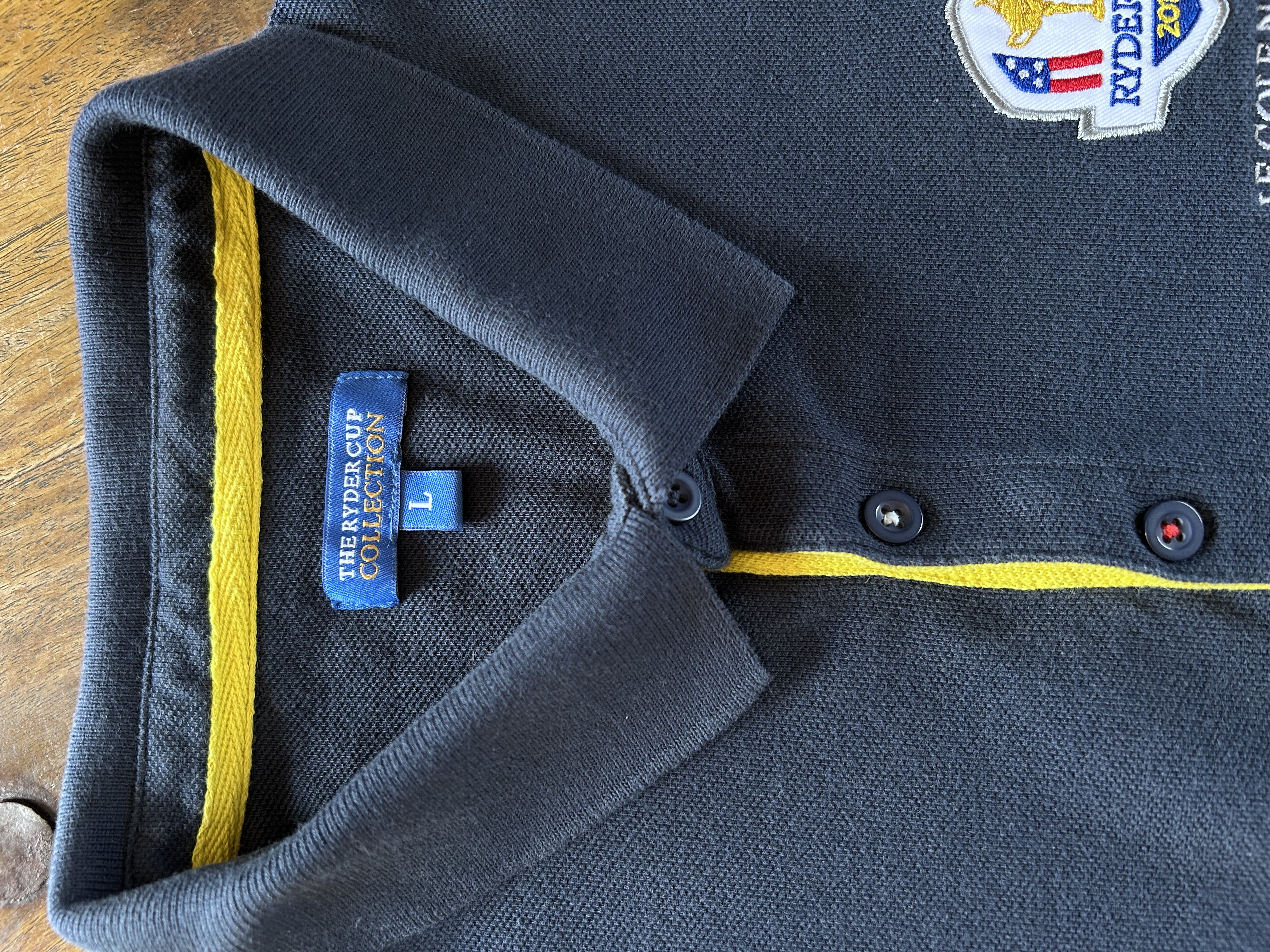 vintage '18 Le Golf National polo (L - fits smaller)