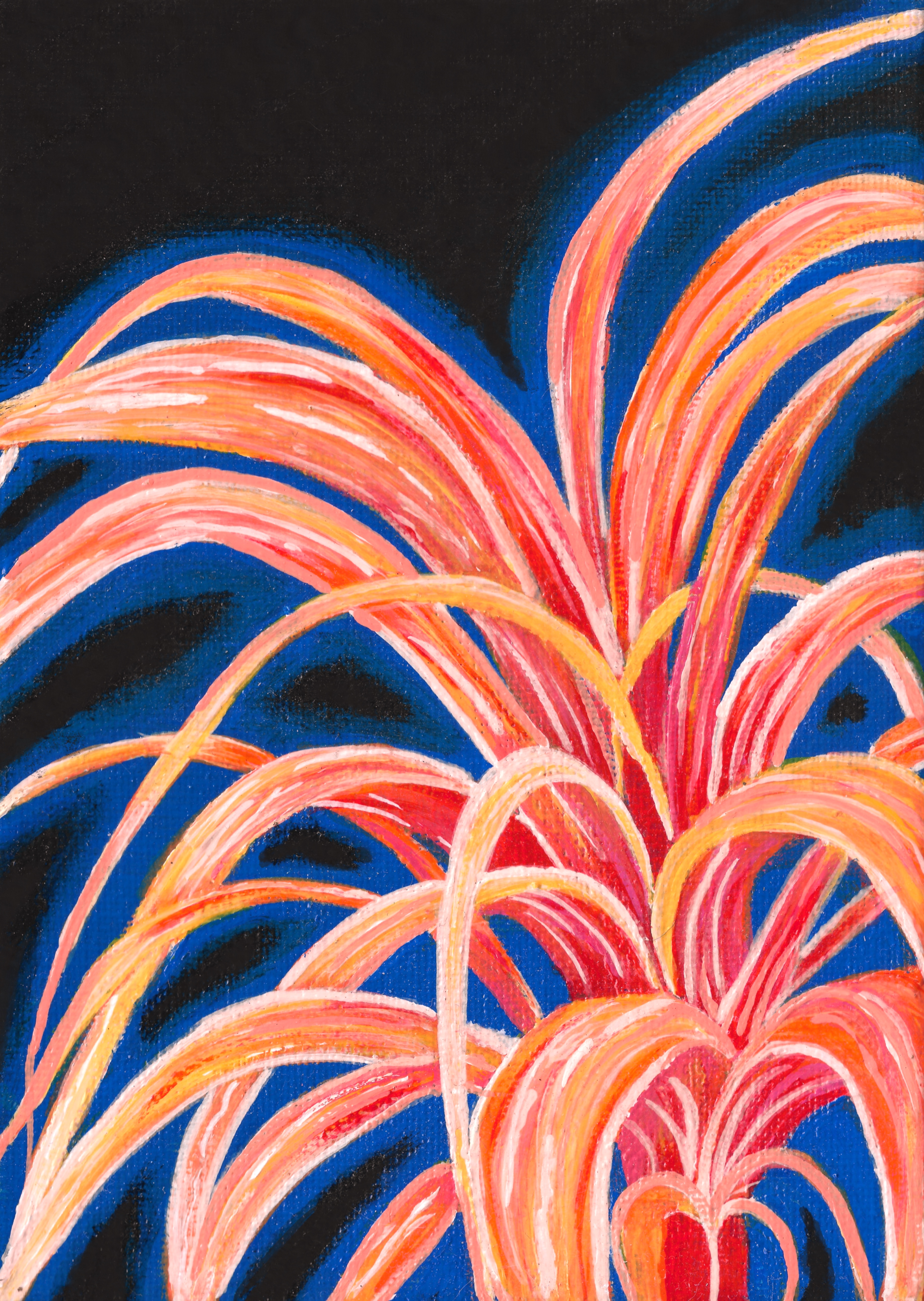Botanical Burst Art Print