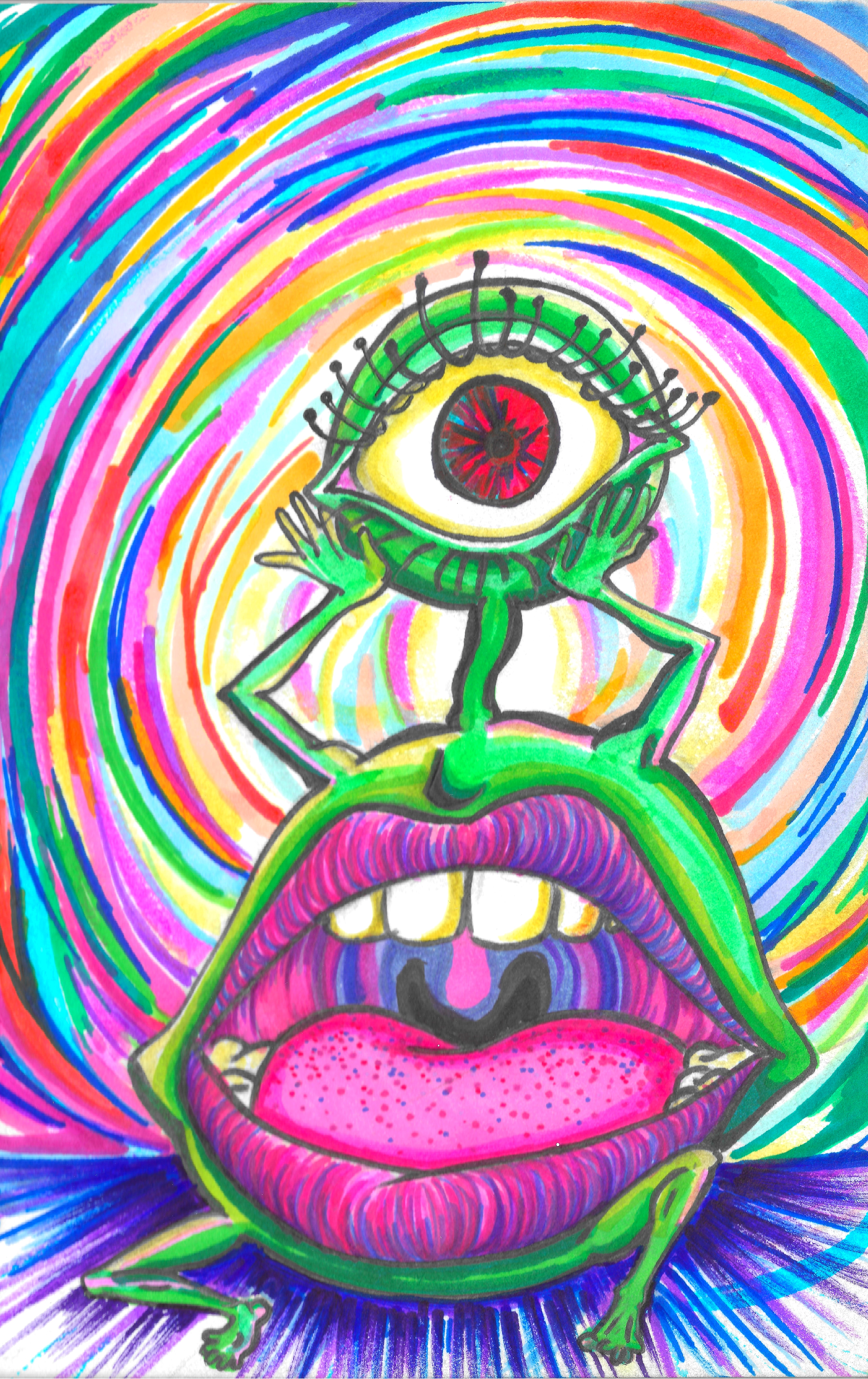 Whoa Art Print