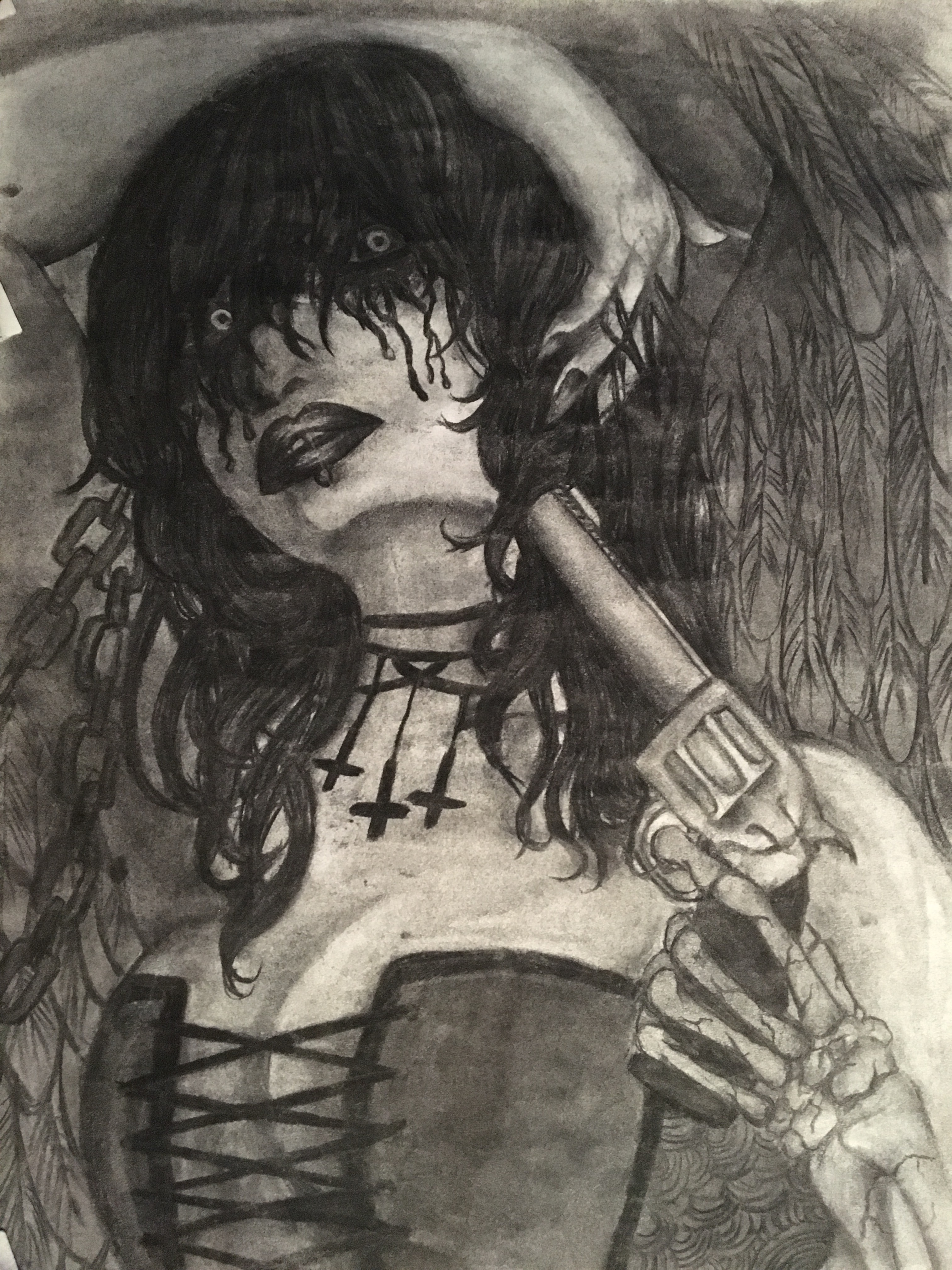 The Fallen Angel Art Print