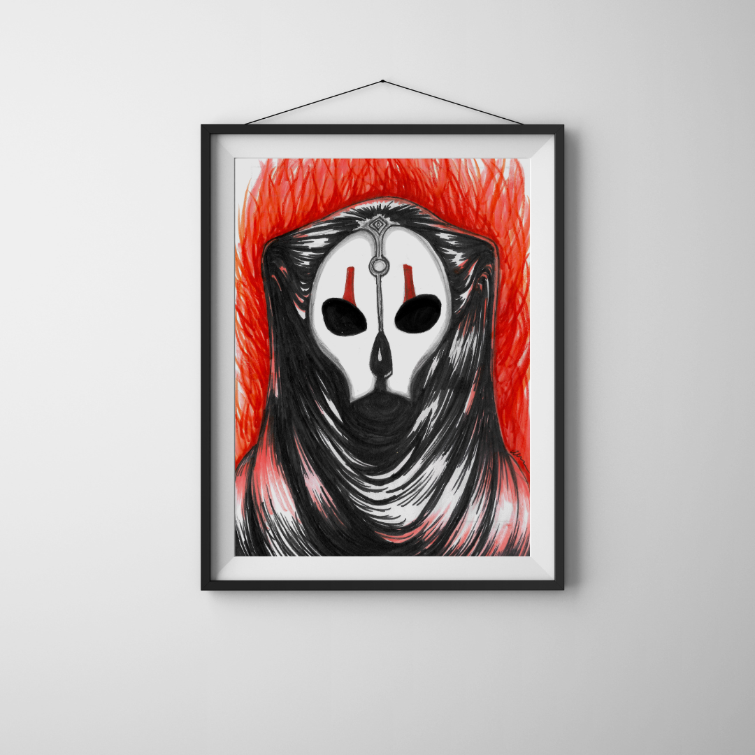 Darth Nihilus Art Print