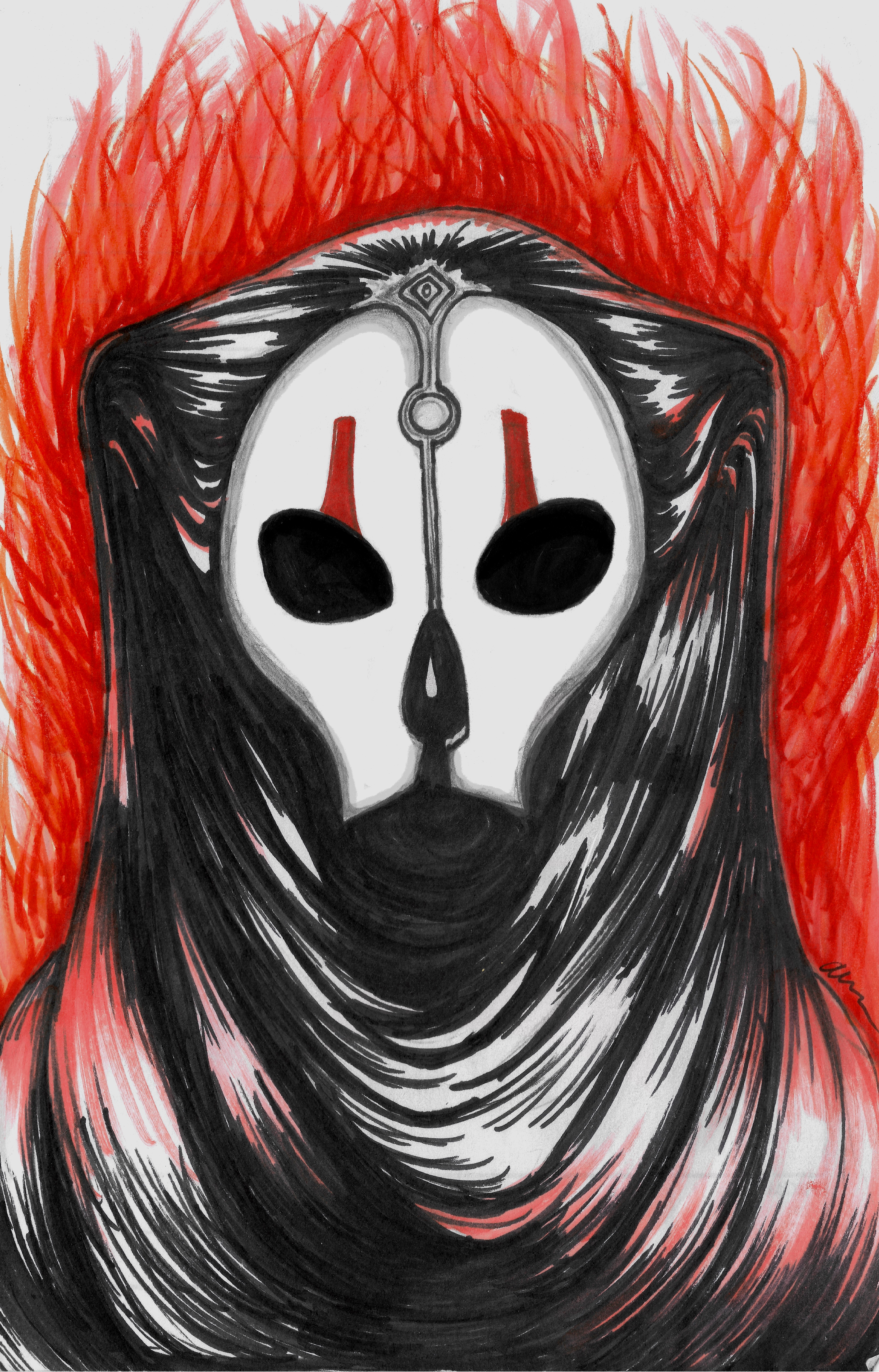 Darth Nihilus Art Print