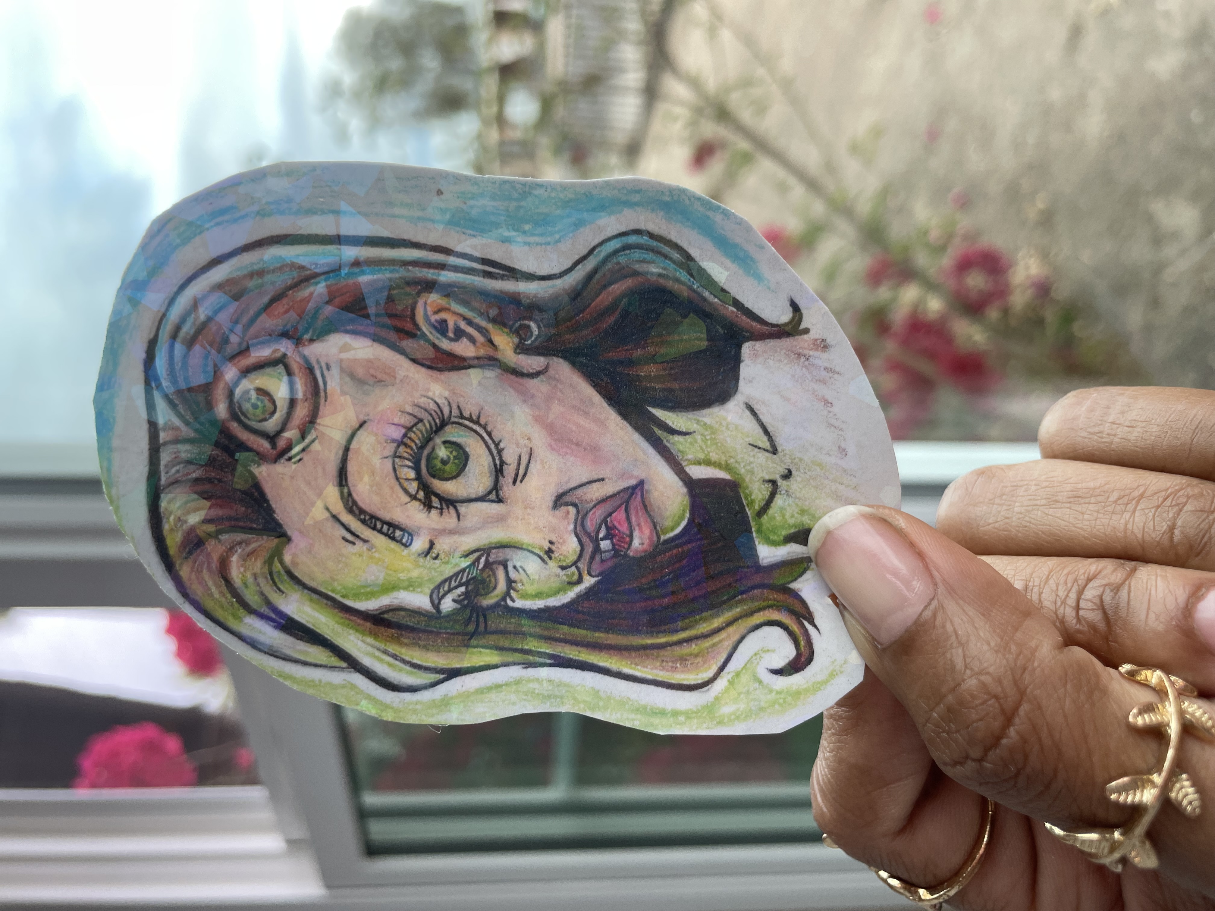 The Mind's Eye - Holographic Sticker