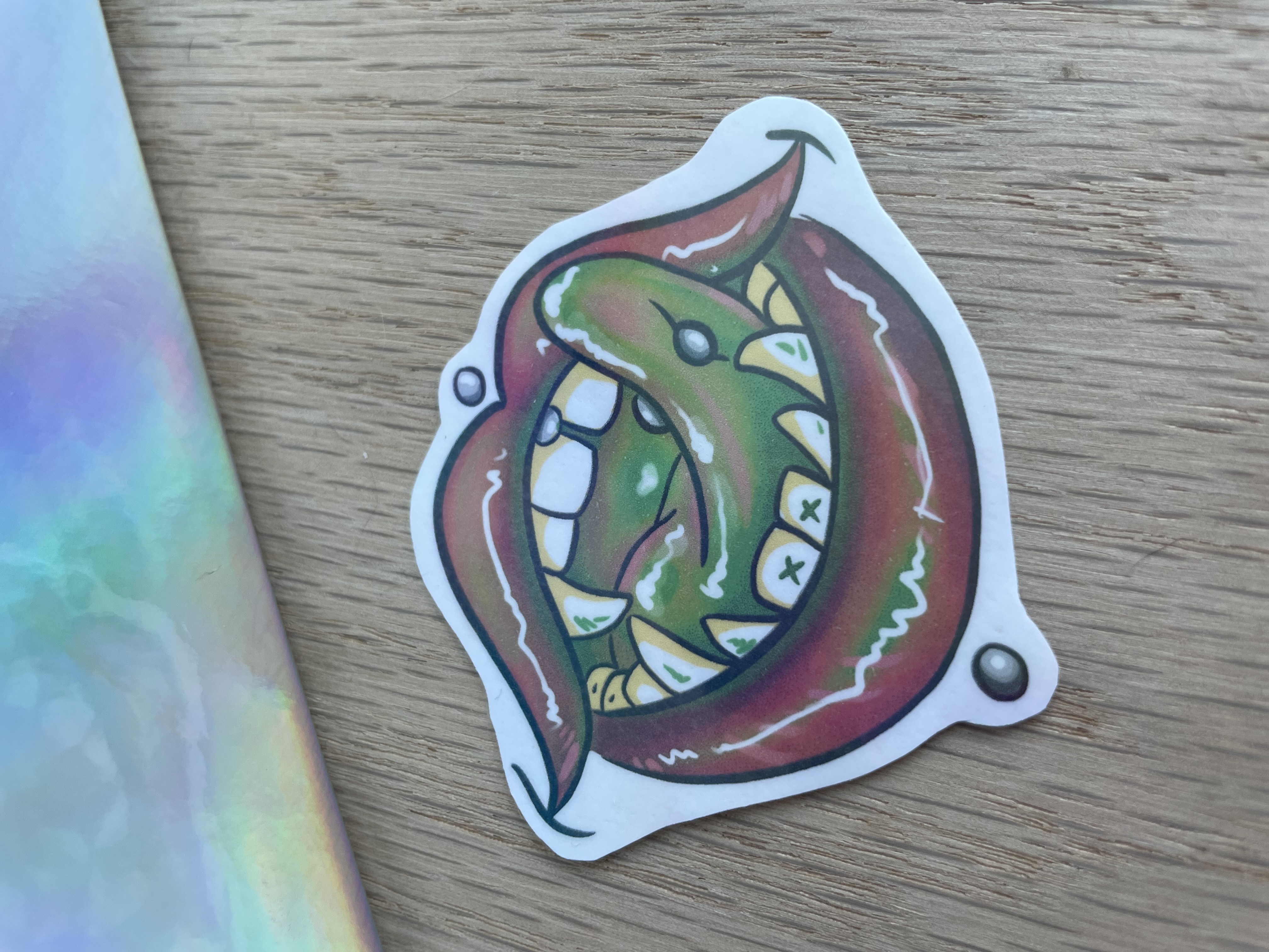 Yummy Candy Apple - Holographic Sticker