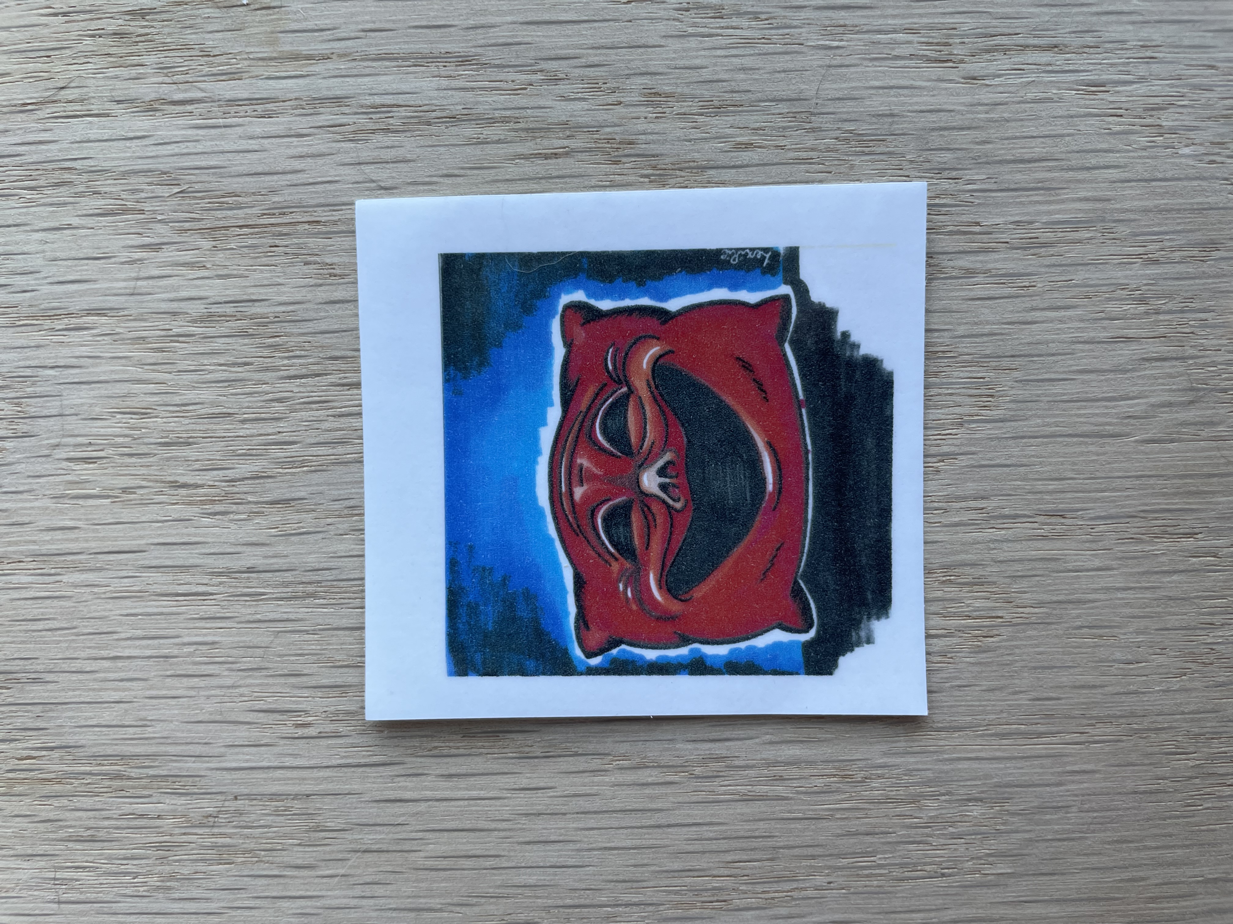 Hot Side of the Pillow - Sticker