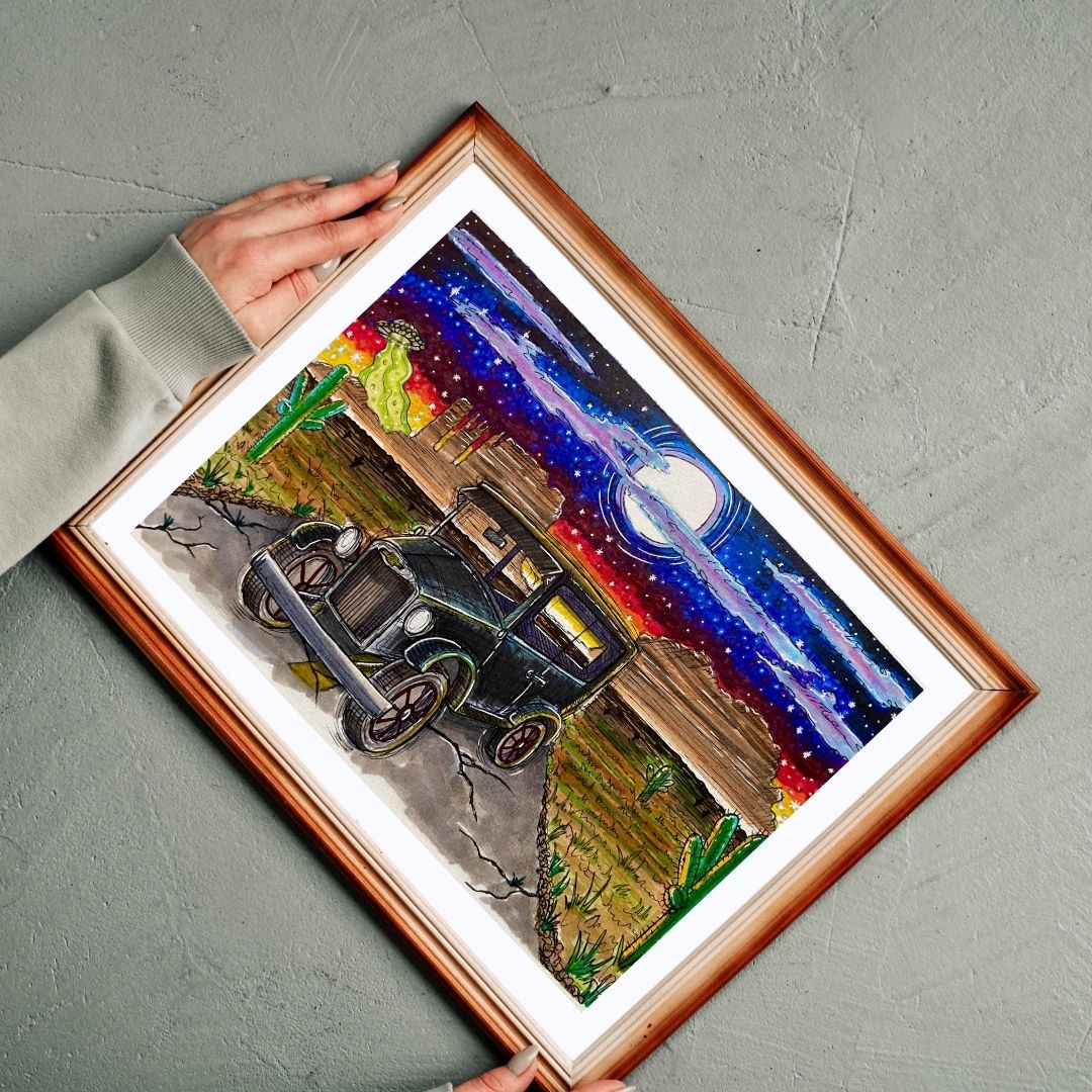Monument Valley Art Print