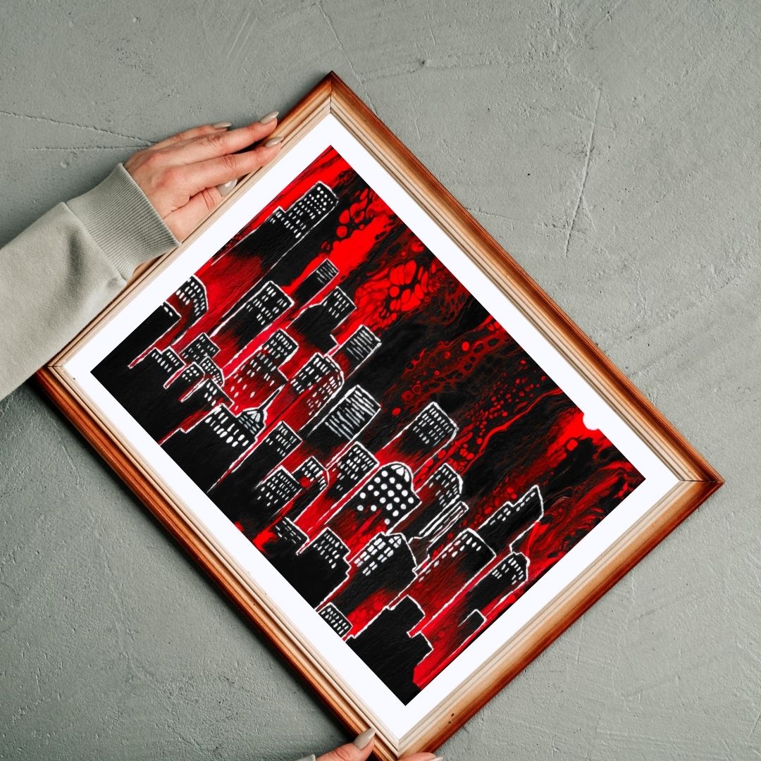 Gotham City Art Print