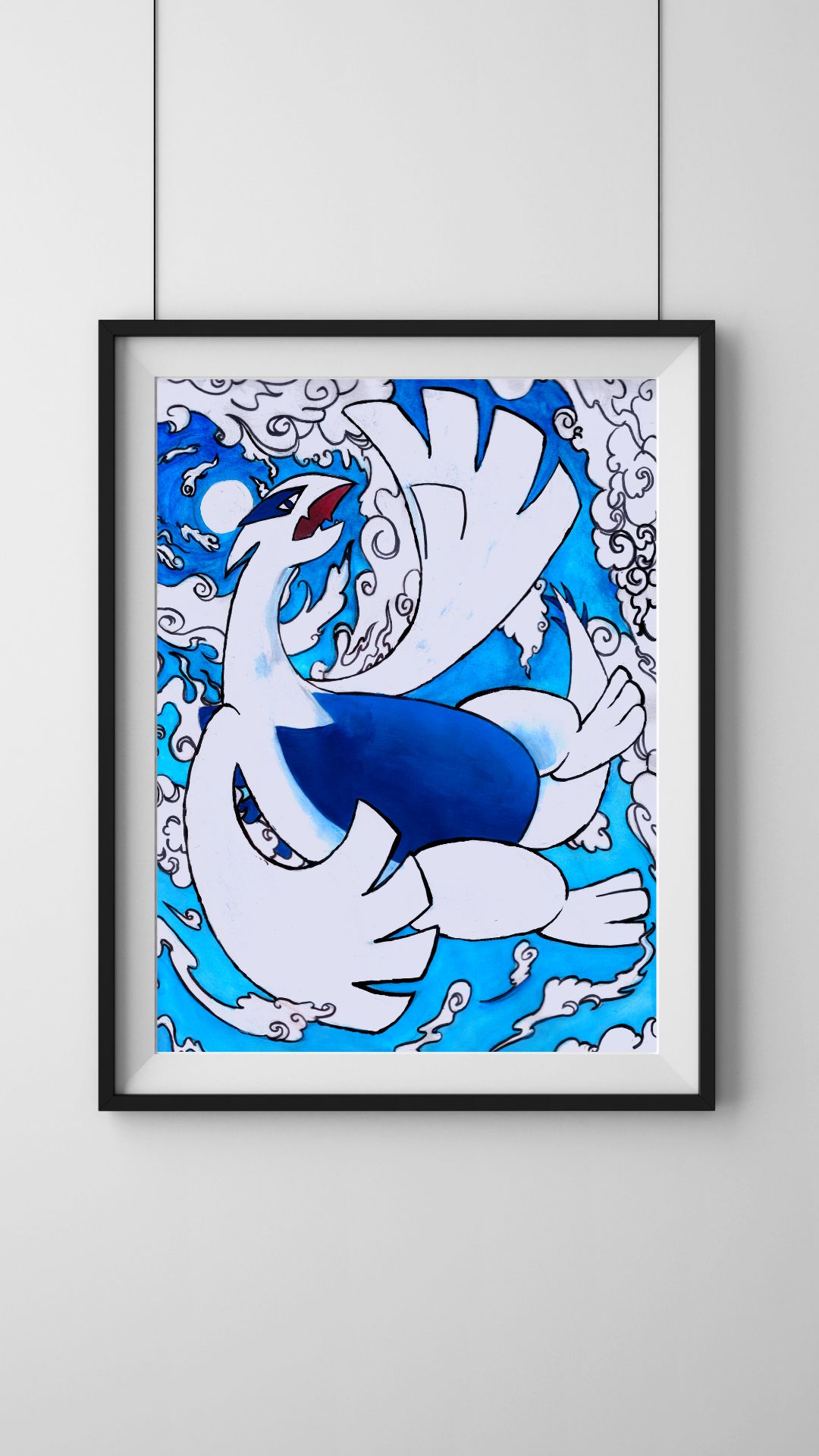 Lugia Art Print
