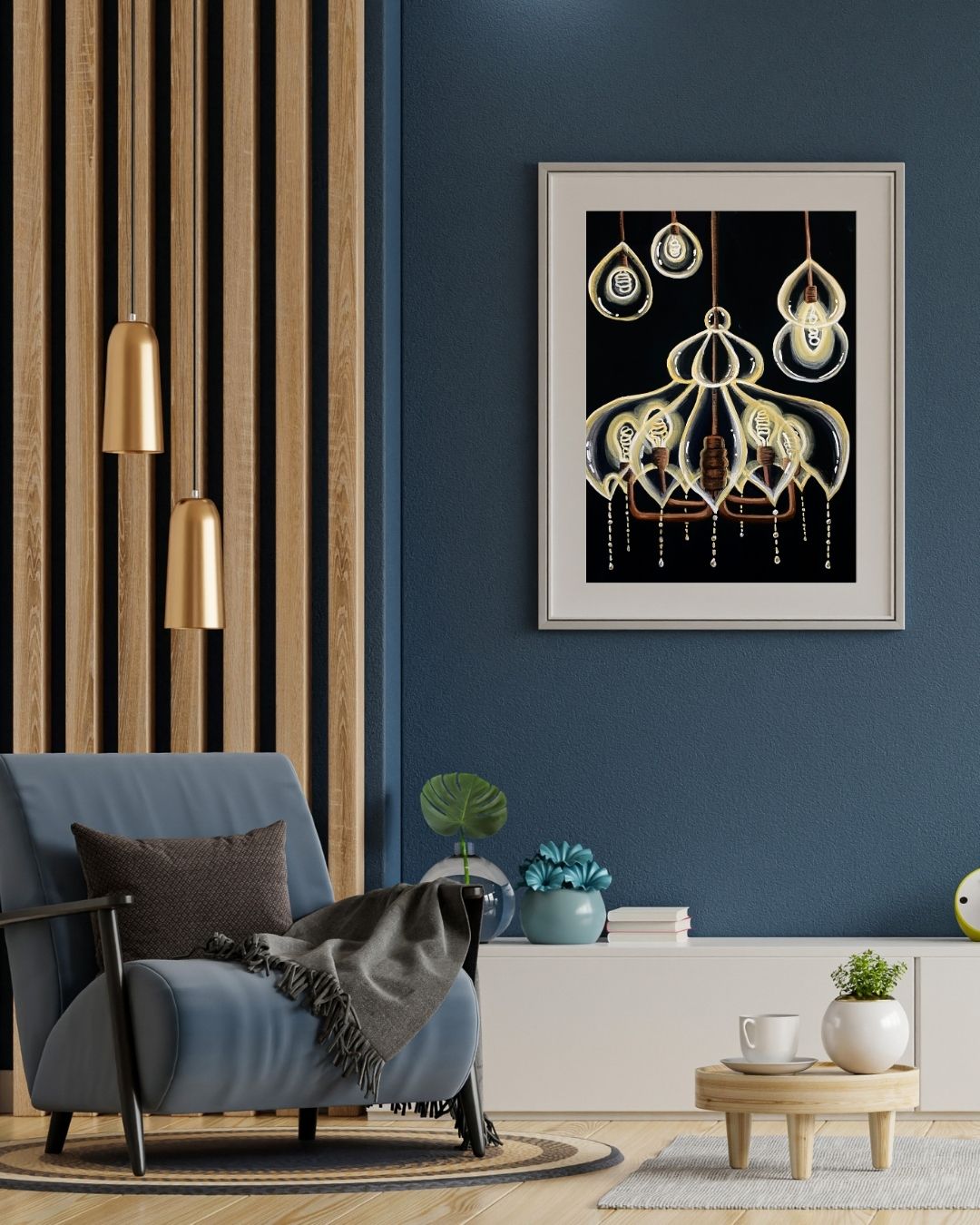 Chandelier Art Print