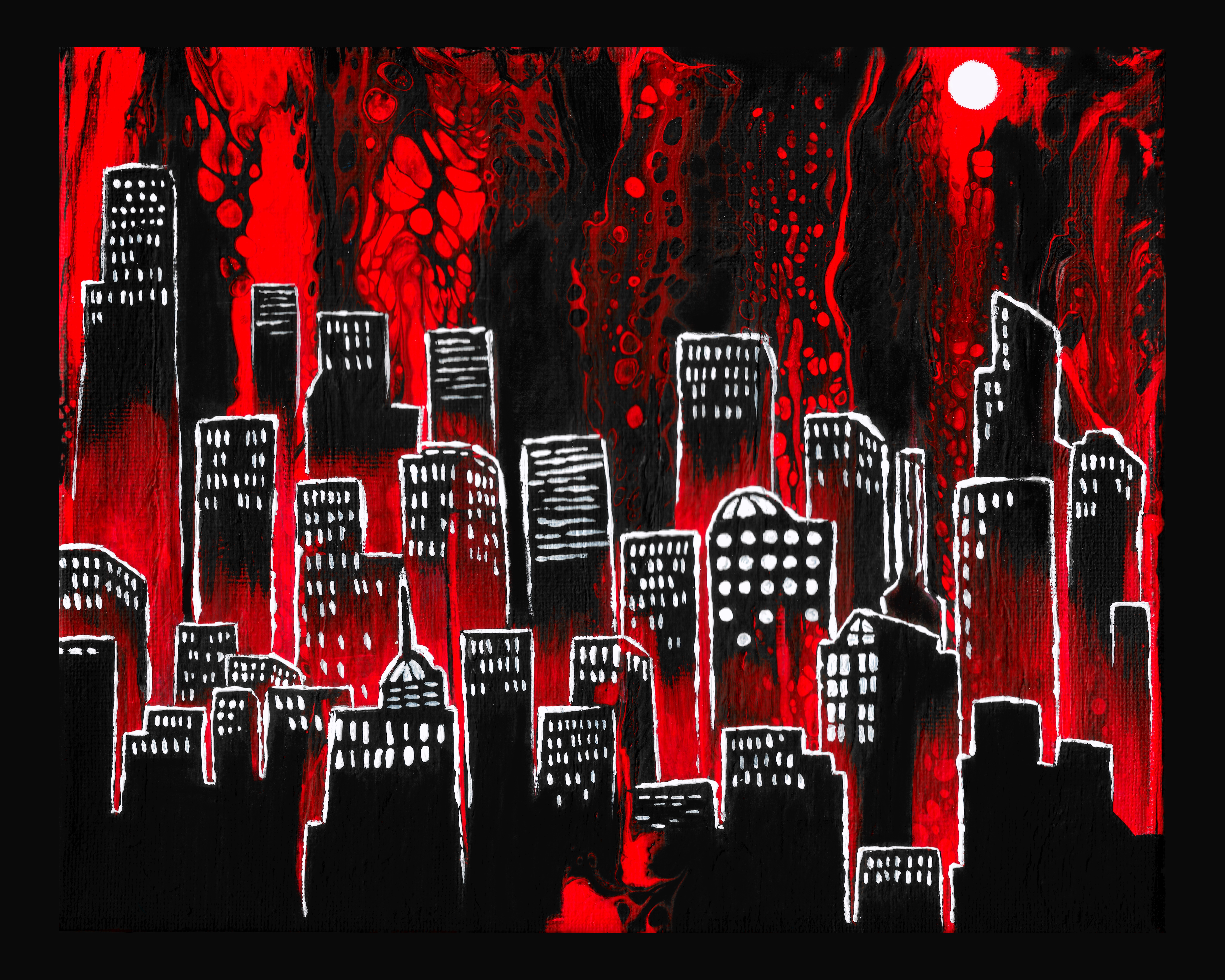 Gotham City Art Print