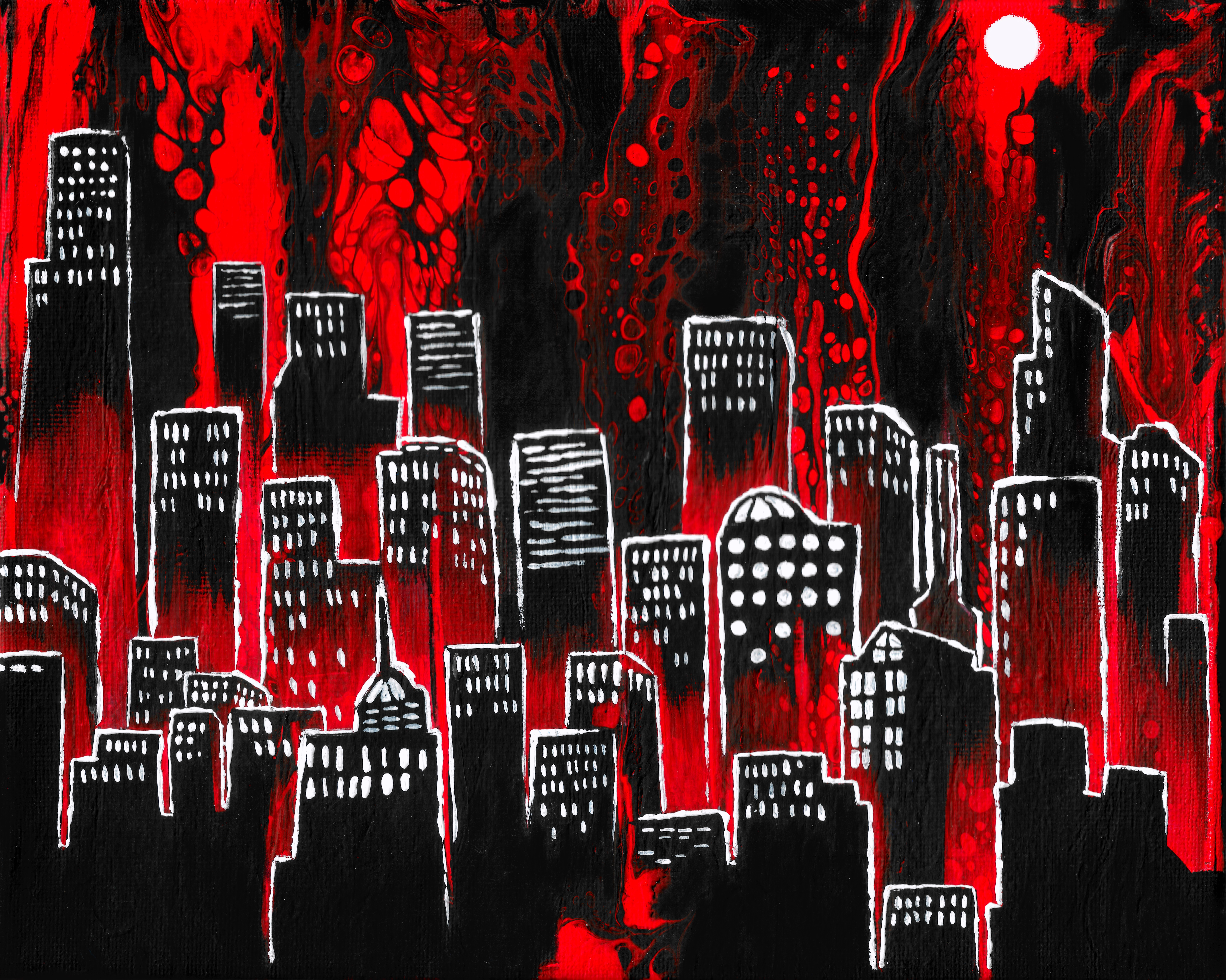 Gotham City Art Print