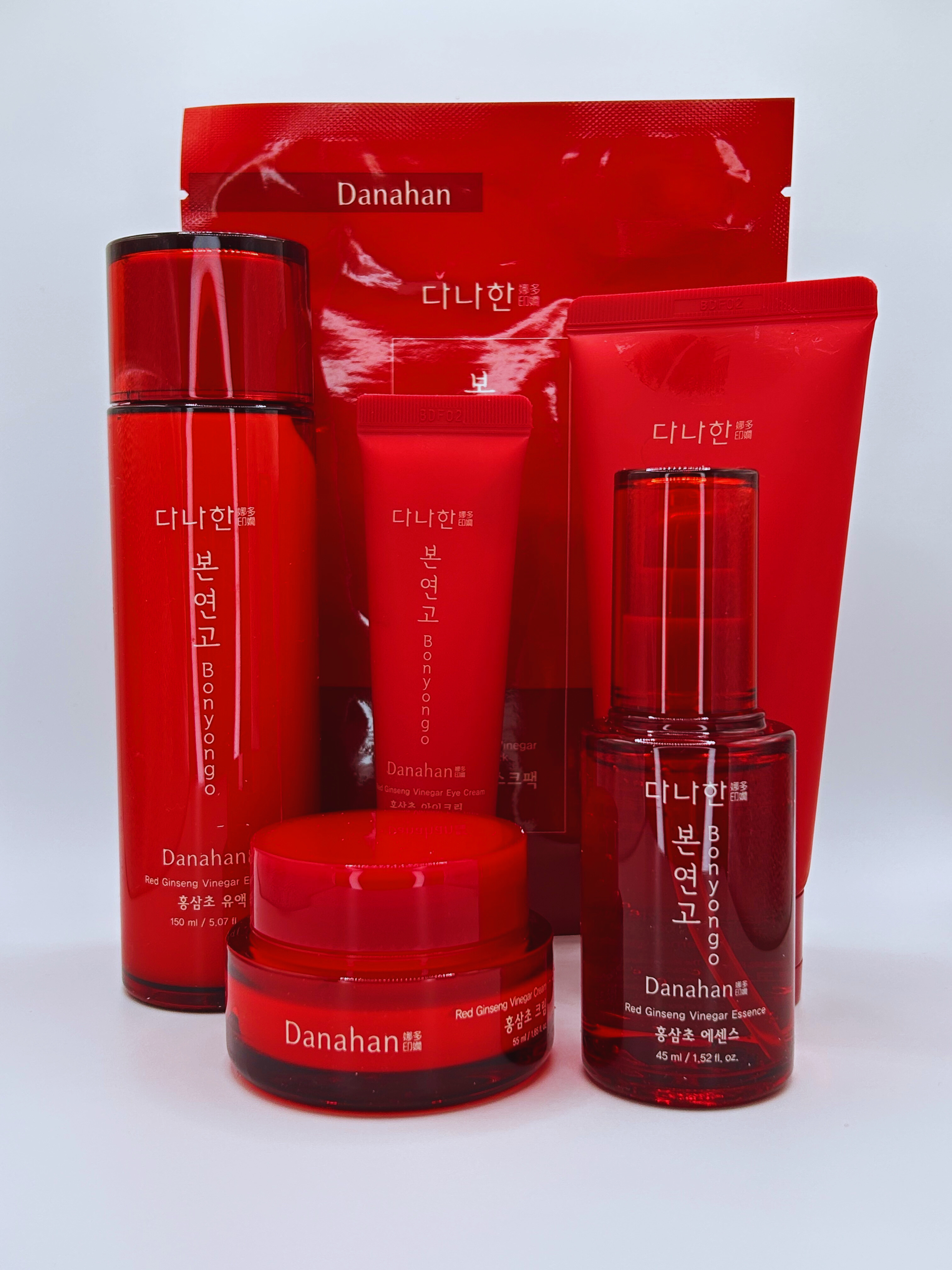 Danahan Red Ginseng Vinegar 7 Step Care Kit