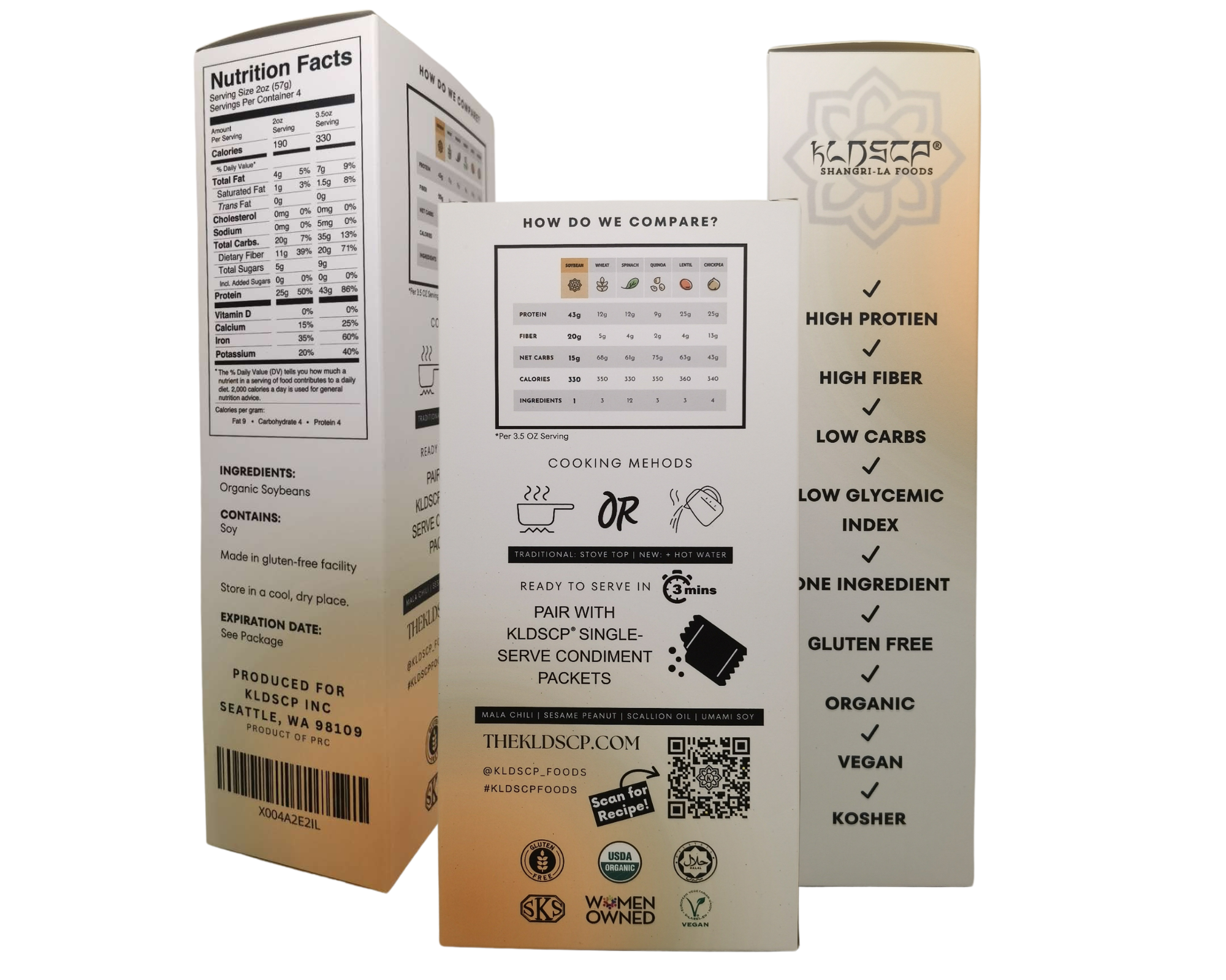 Superamen™ - Organic Black Bean Instant Noodles