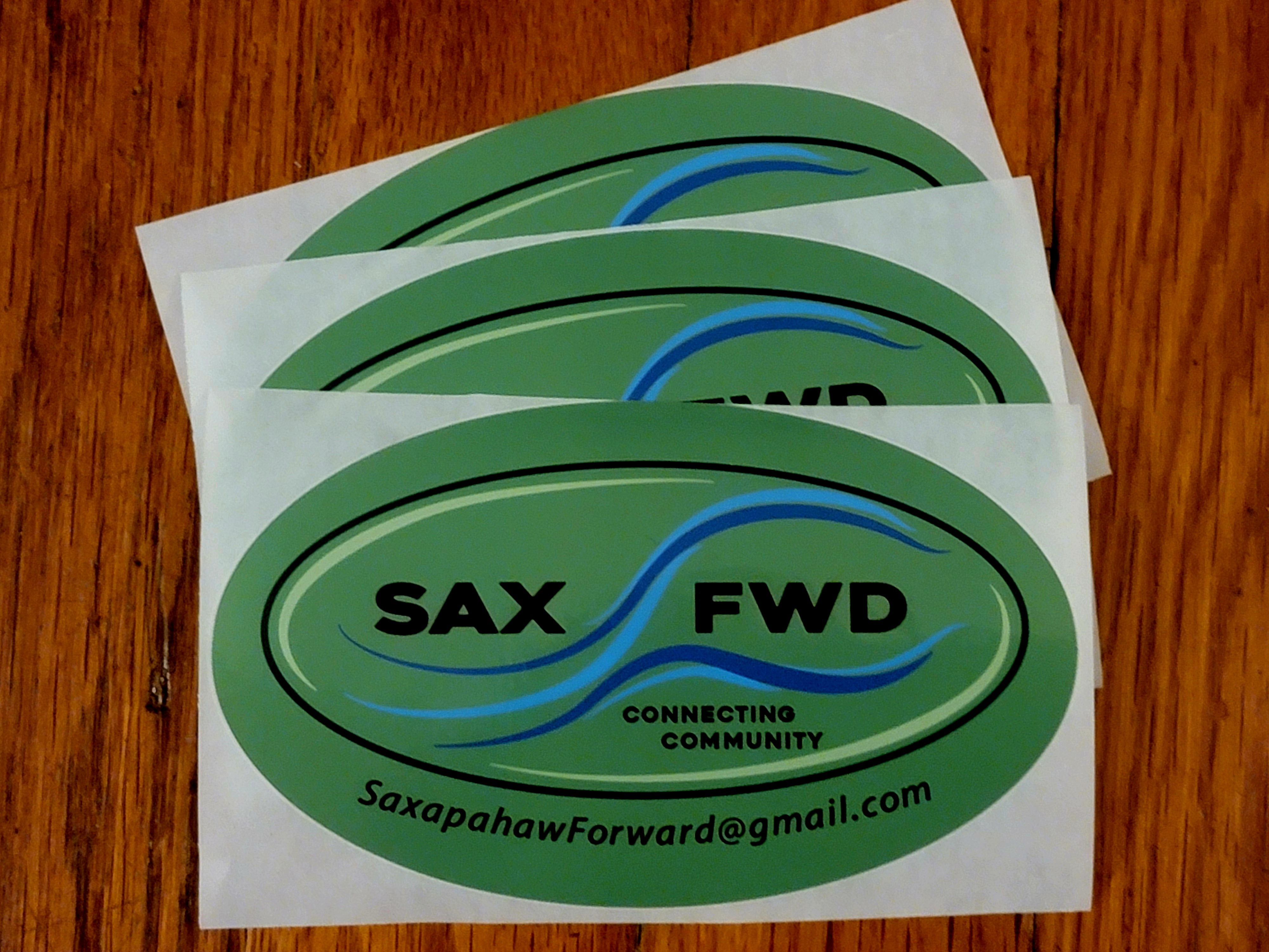 Sax Fwd Stickers - FREE