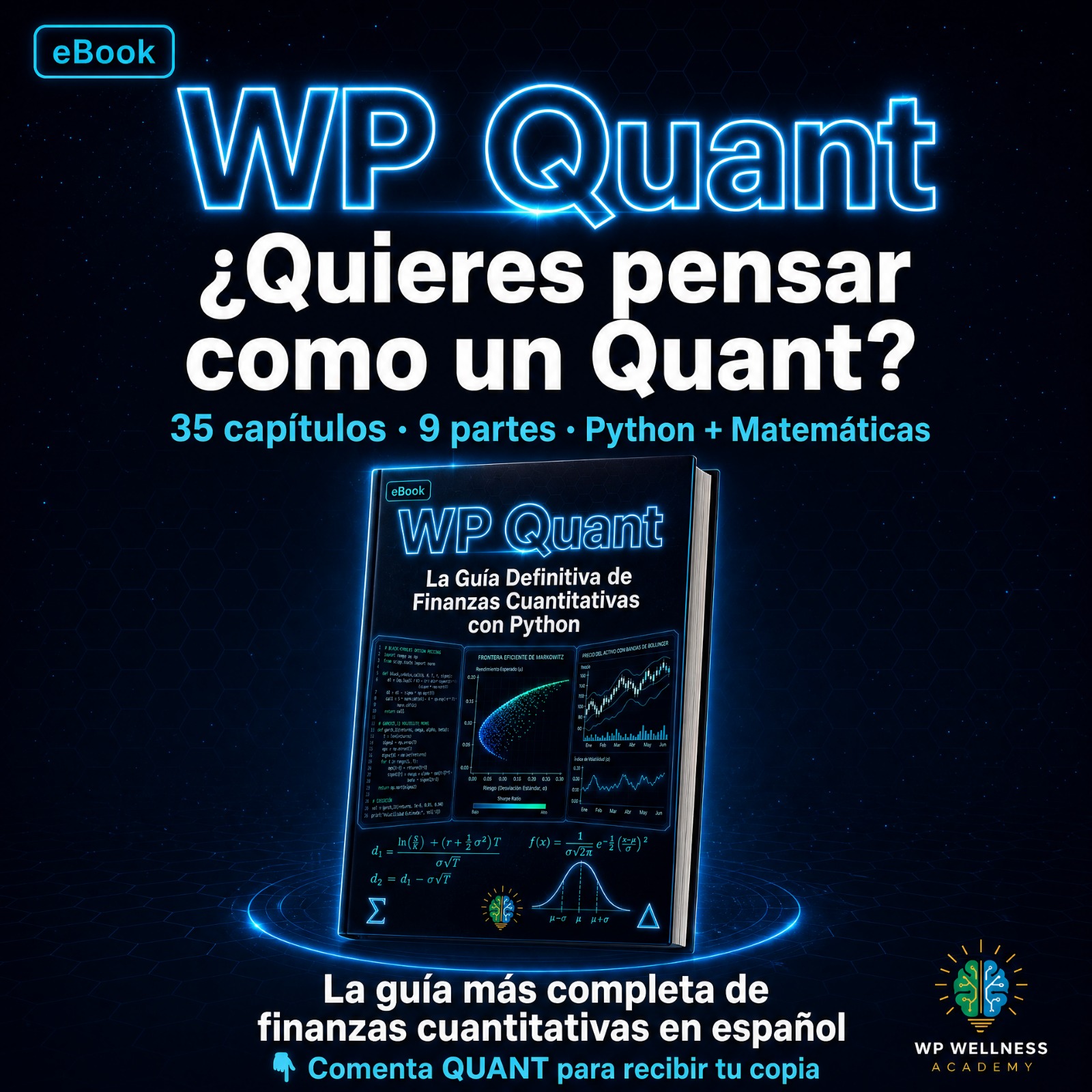 WP Quant: La Guía Completa de Finanzas Cuantitativas con Python (eBook Digital)