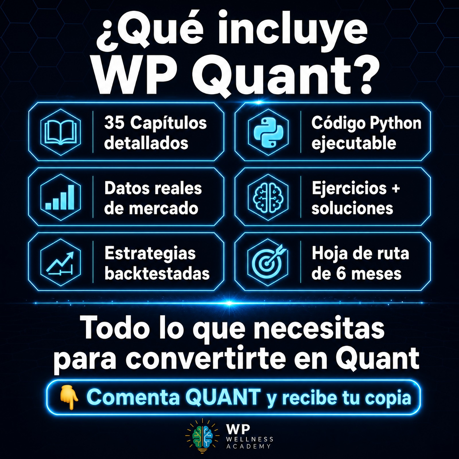 WP Quant: La Guía Completa de Finanzas Cuantitativas con Python (eBook Digital)